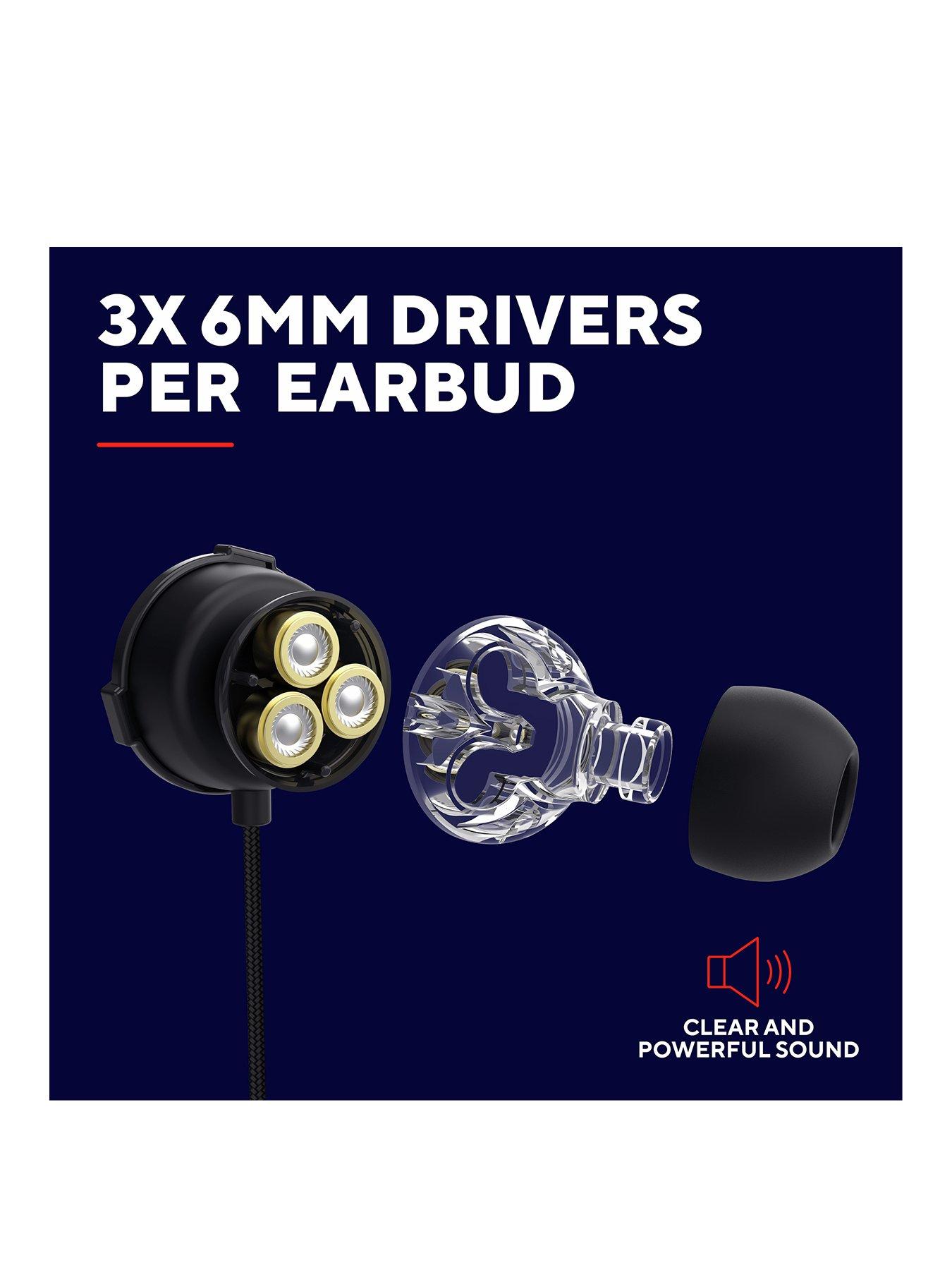 Image 3 of 7 of Trust GXT 406 Pine Multiplatform In-Ear Gaming Earphones for PS4/5, Nintendo Switch, PC, Xbox Series X/S and PC
