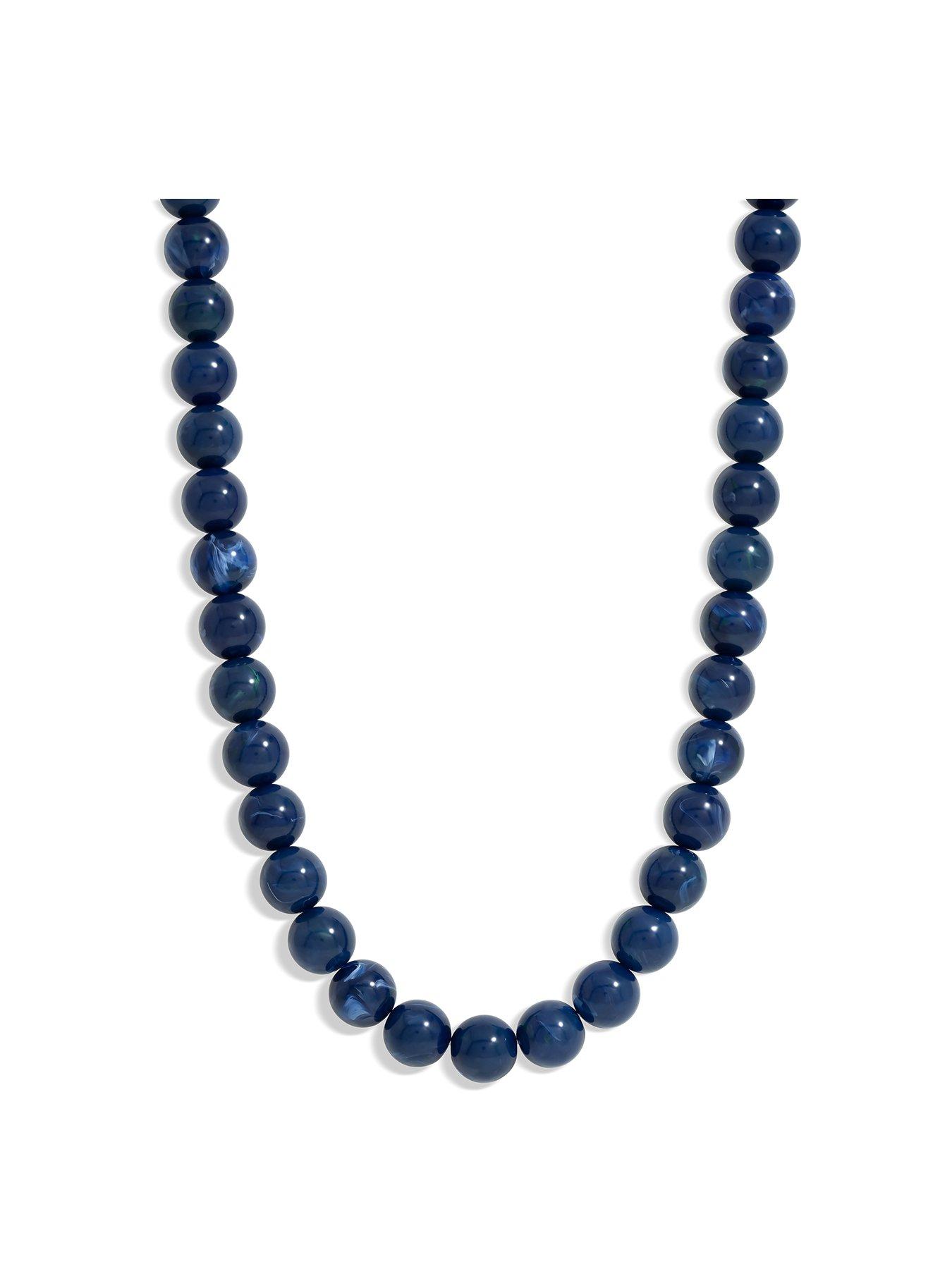 undefined Gold Blue Lapis Orb Allway Magnetic Necklace
