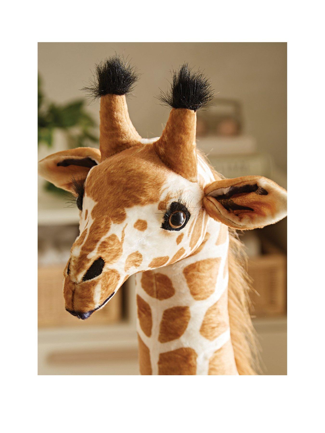 Image 3 of 6 of CuddleCo Medium Standing Giraffe Stuffed Animal