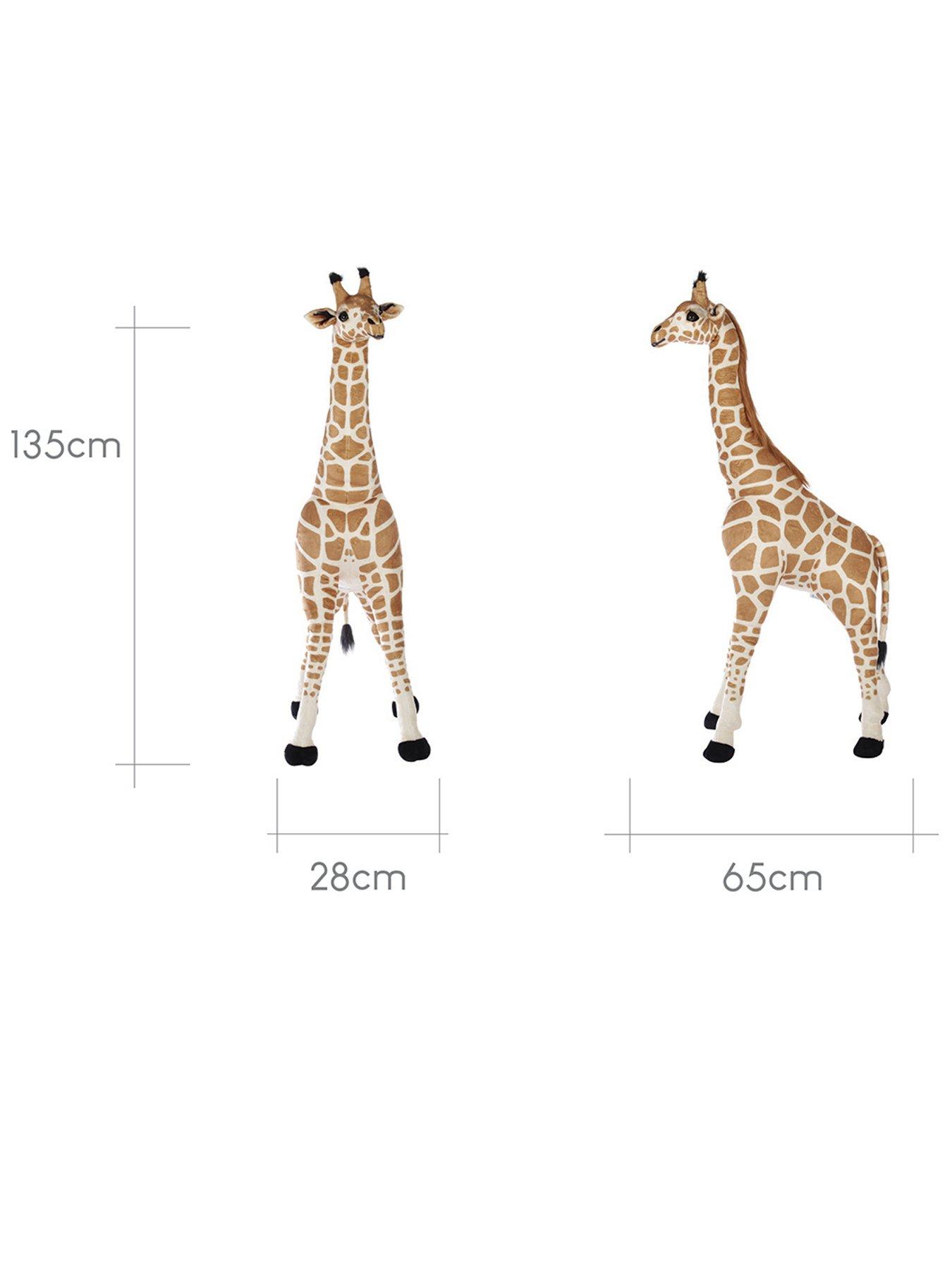 Image 6 of 6 of CuddleCo Medium Standing Giraffe Stuffed Animal