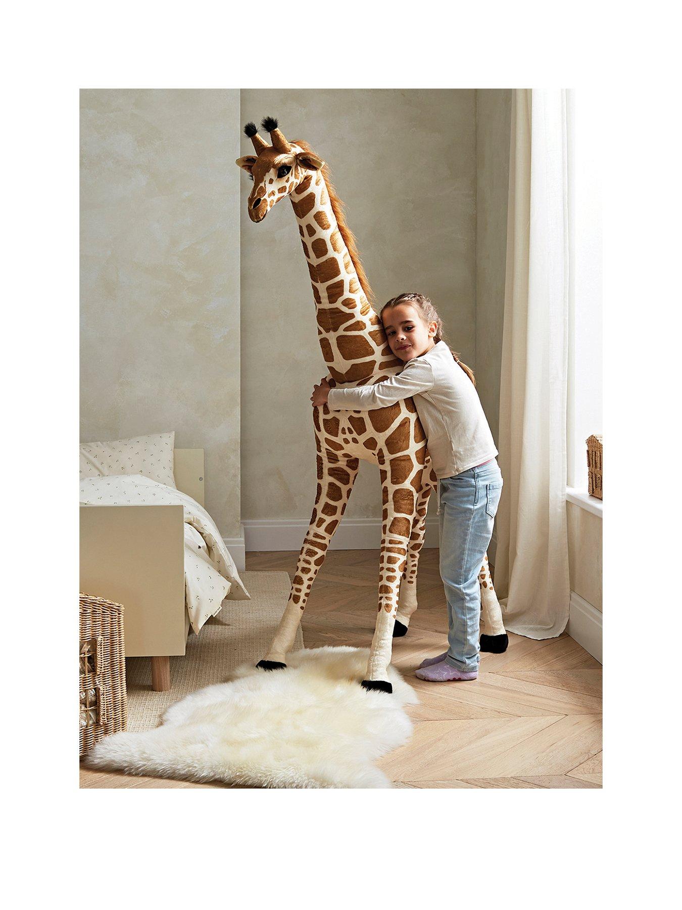 Large Giraffe Foot Giraffe Stuffed Animal CuddleCo Tall Standing