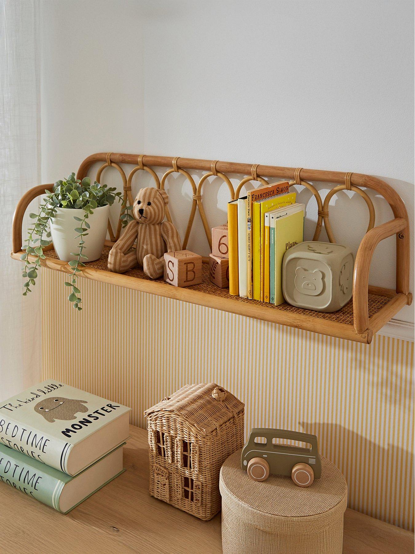undefined Aria Rattan Shelf - Large