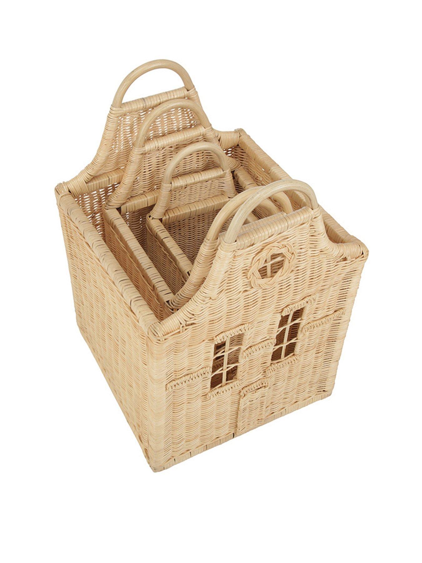 Image 2 of 6 of CuddleCo Dutch House Storage Baskets - Set of 3