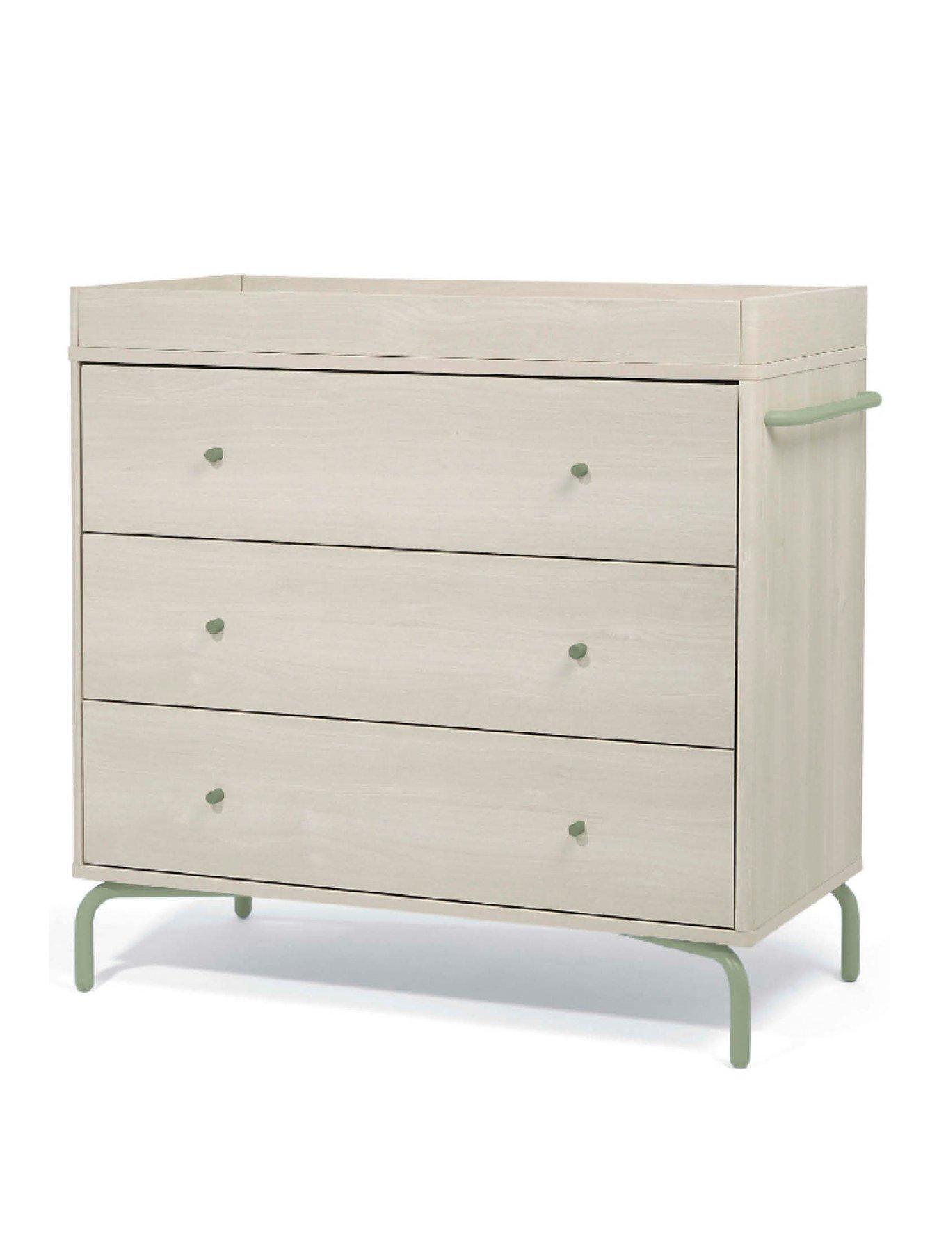 Image 3 of 6 of Mamas & Papas Kinlay Dresser Changer Moss Green