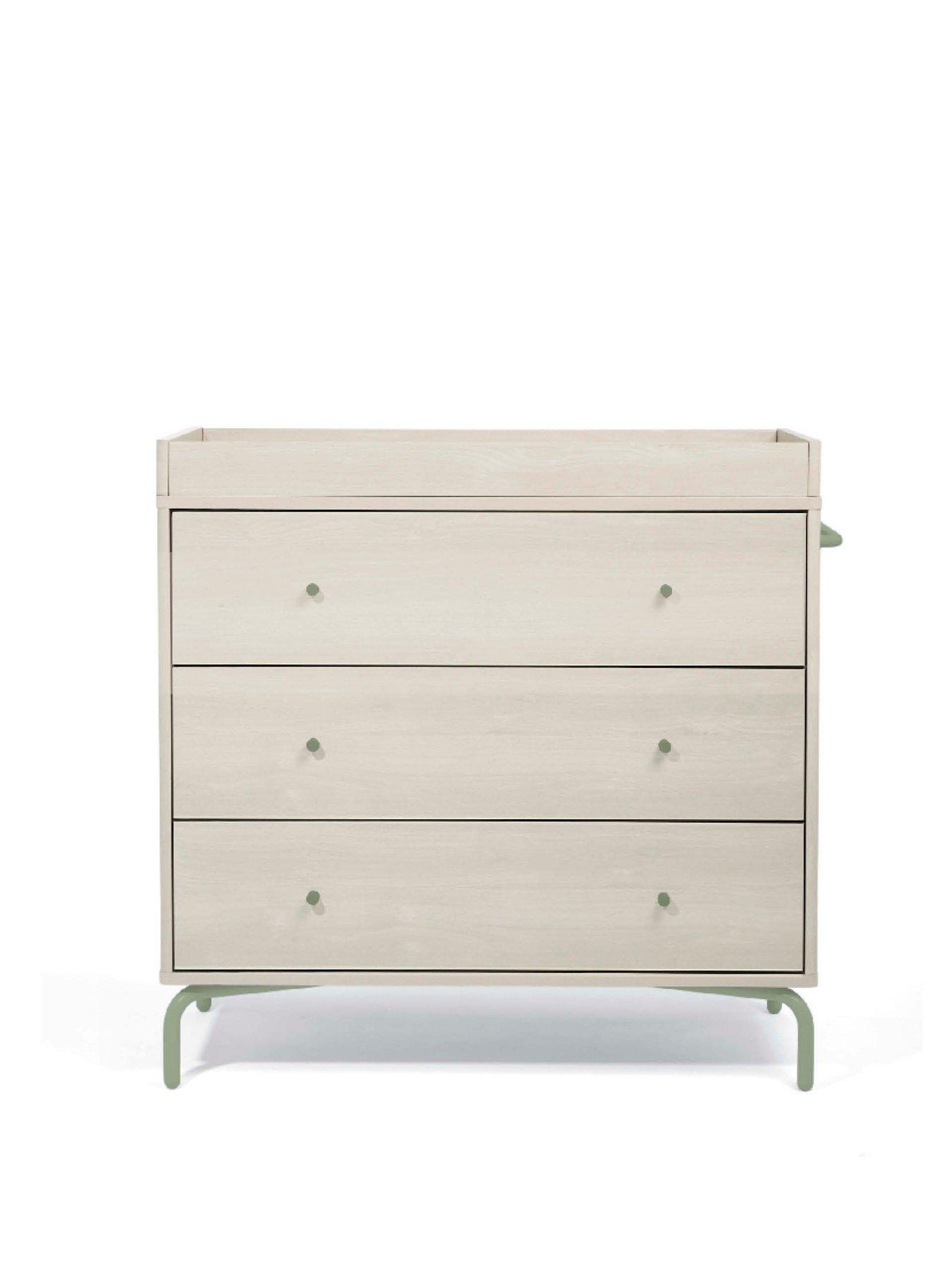 Image 4 of 6 of Mamas & Papas Kinlay Dresser Changer Moss Green