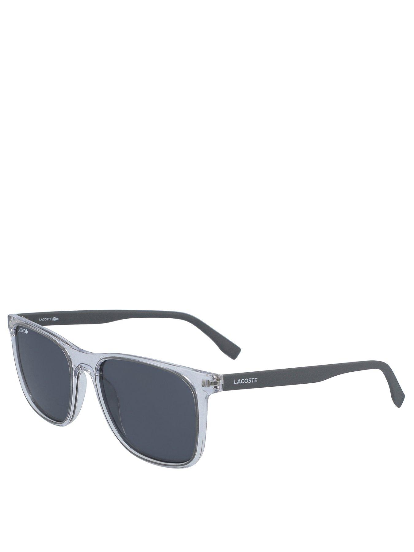 undefined L882S Injected Square Sunglasses - Dark Grey