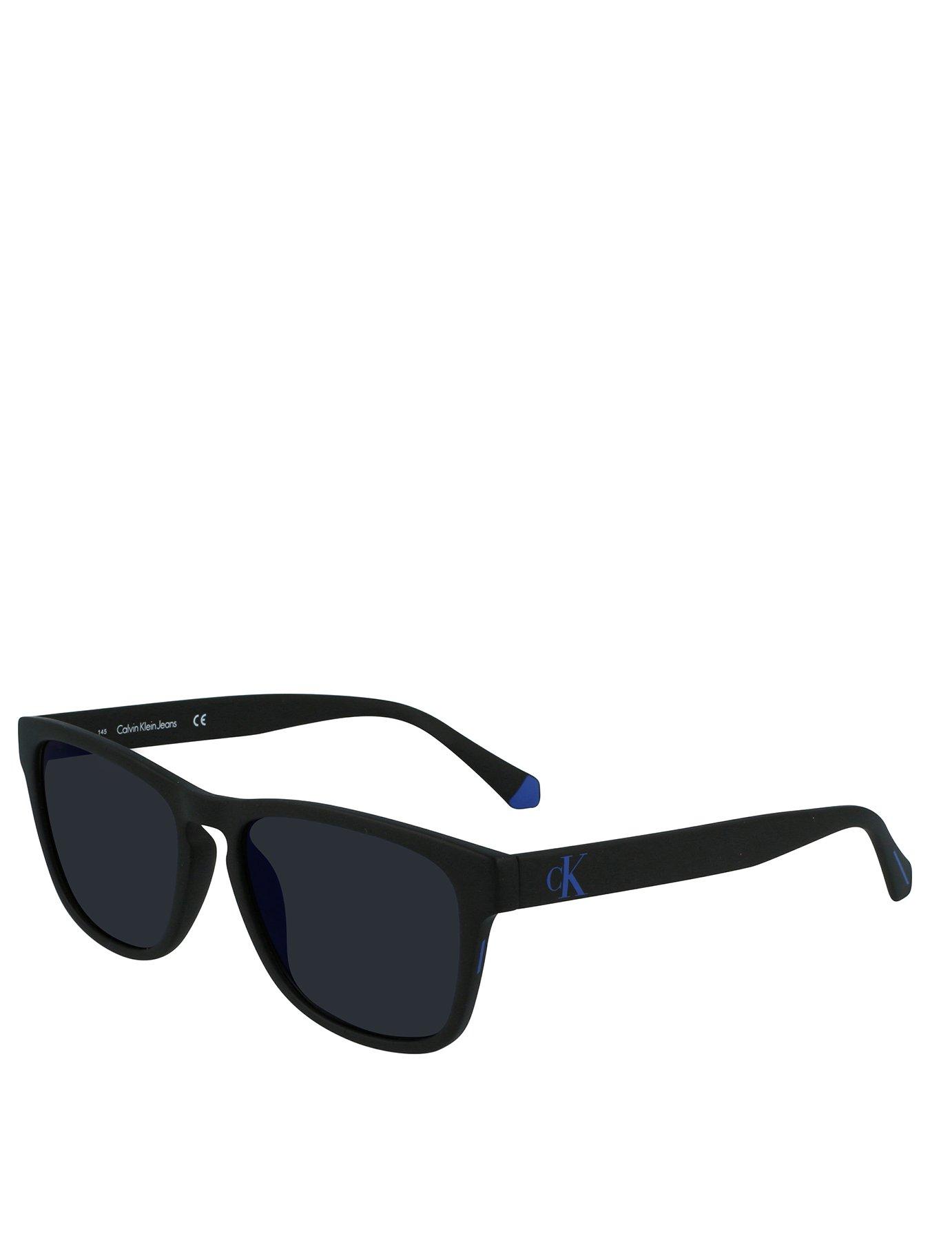 undefined Ckj Ckj21623S Injected Square Sunglasses - Black