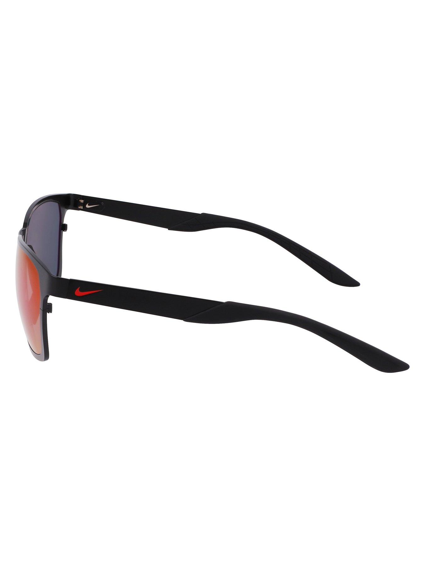 Image 2 of 4 of Nike Maverick Valor If0963X Metal Square Sunglasses - Black