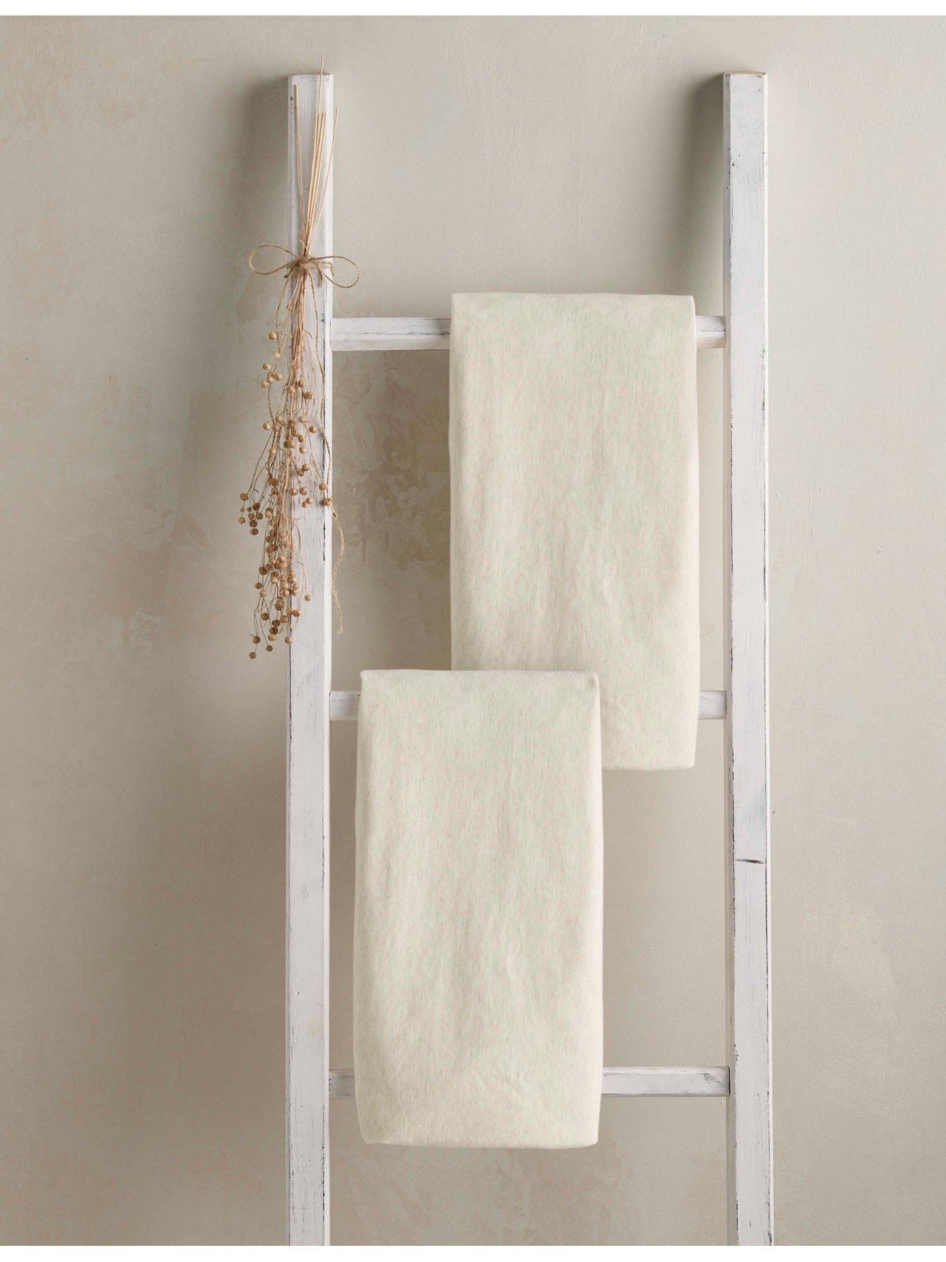 Image 1 of 2 of Mamas & Papas 2 Cot Bed Fitted Sheets - Oatmeal