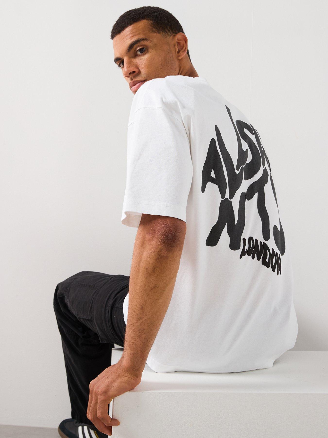 AllSaints All Saints Orlando Short Sleeve Crew Neck T-Shirt - White