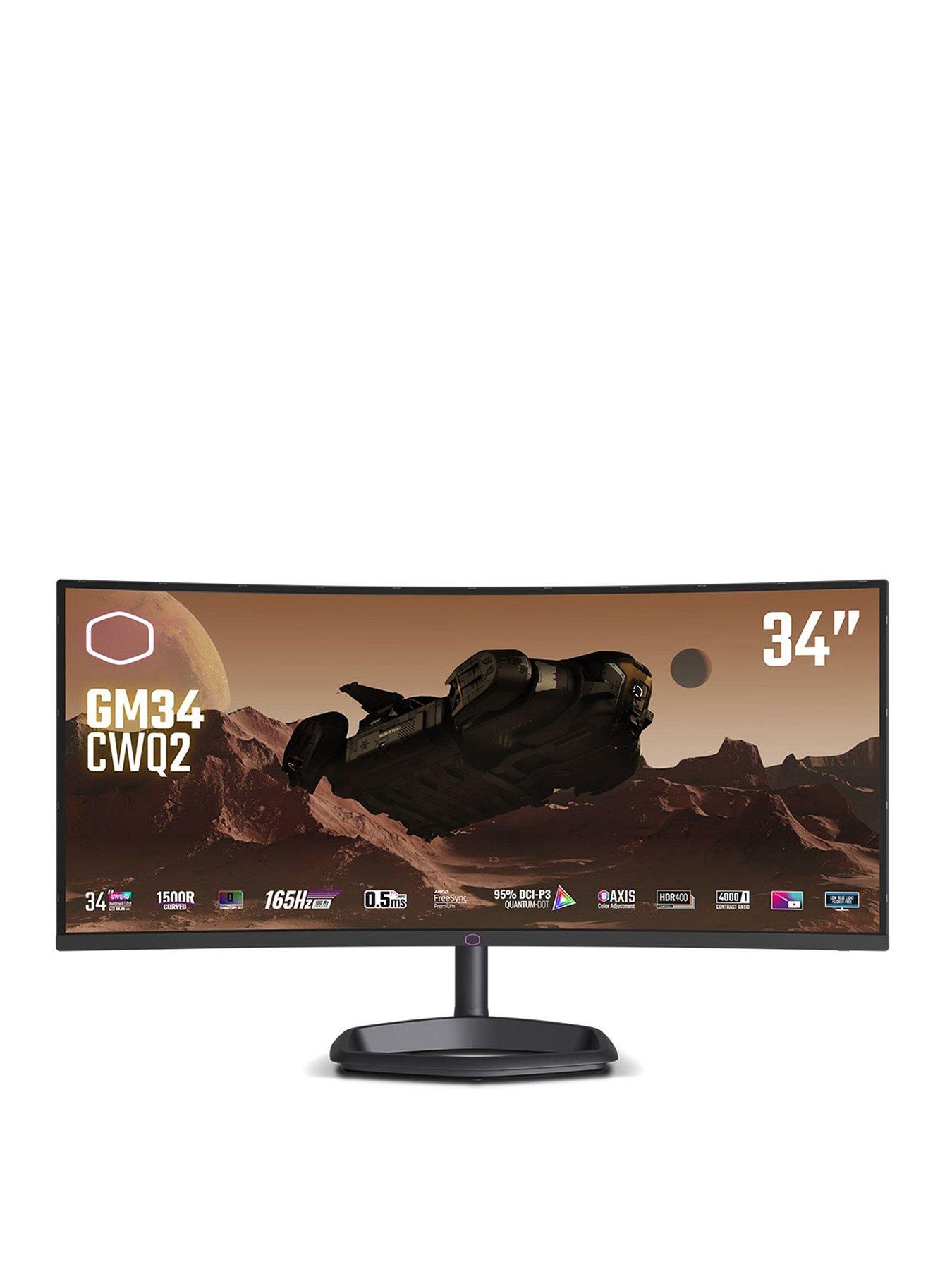 undefined CMI-GM34-CWQ2-EK 165Hz 34in UWQHD (3440x1440) Widescreen VA Curved Monitor - Black