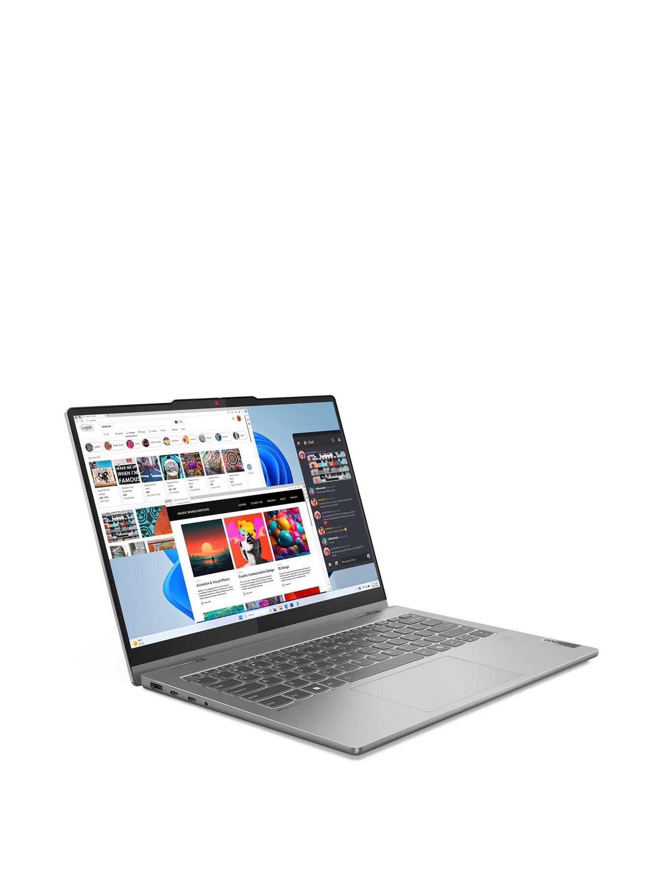 Image 3 of 7 of Lenovo IdeaPad 5 2-in-1 14IRH - 14in WUXGA OLED - Intel Core i7 - 16GB RAM - 1TB SSD - Grey - With Microsoft 365 Family 12mth