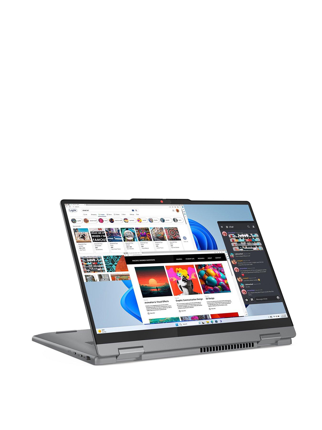 Image 3 of 7 of Lenovo IdeaPad 5 2-in-1 14IRH9 - 14in WUXGA OLED - Intel Core i7 - 16GB RAM - 512GB SSD - Grey - With Microsoft 365 Family 12mth