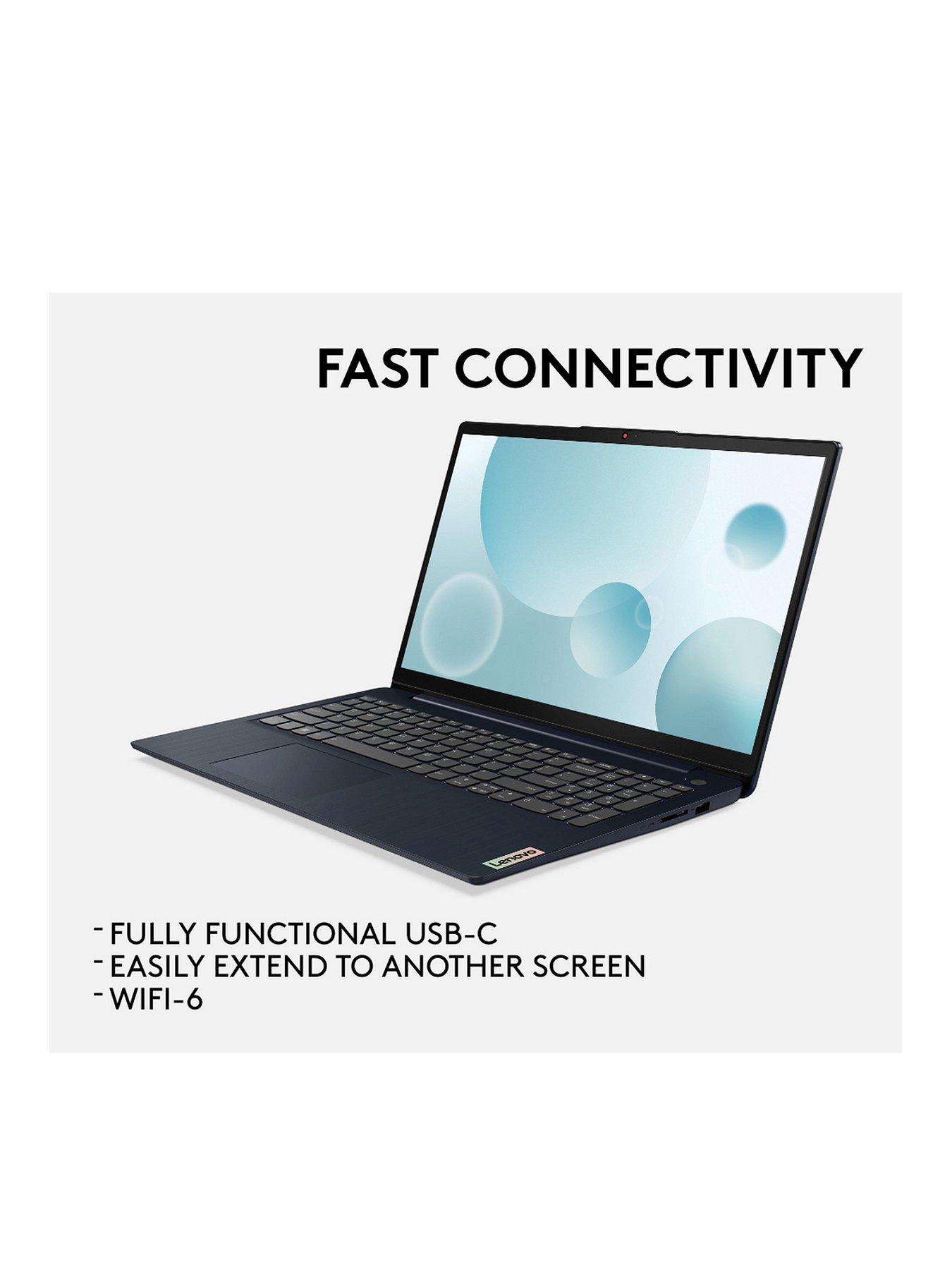 Image 3 of 7 of Lenovo IdeaPad 3 15IAU7 - 15.6in FHD - Intel Core i7 - 16GB RAM - 512GB SSD - Blue - With Microsoft 365 Personal 12mth