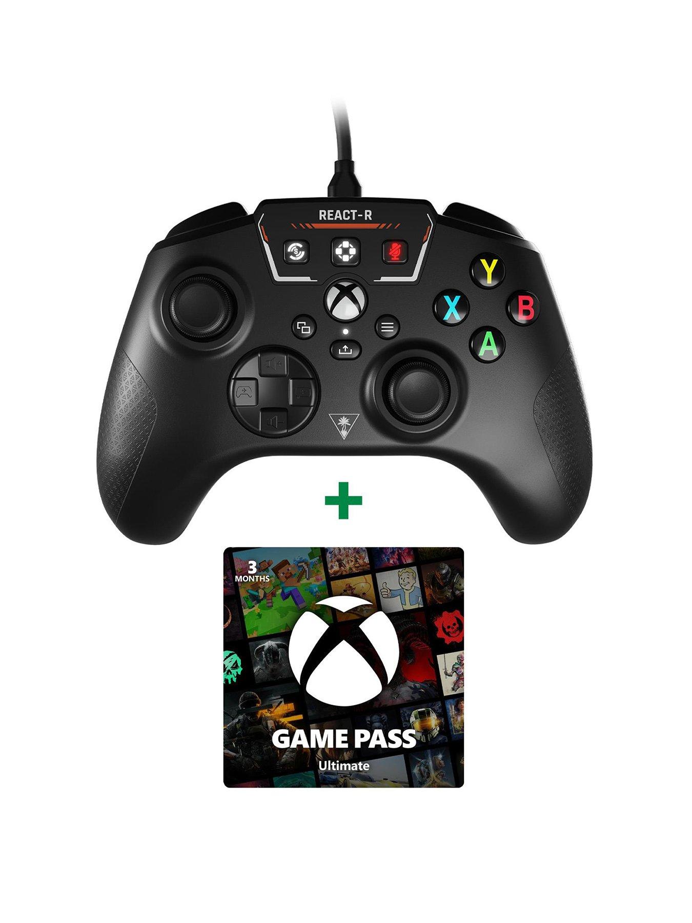 Image 1 of 1 of Turtle Beach React-R Black + GPU 3 Mth
