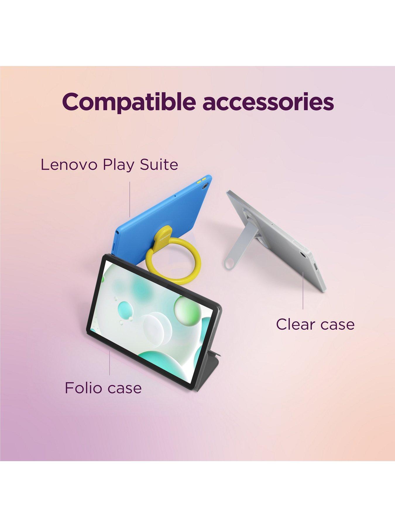 Image 7 of 7 of Lenovo Tab 10.1" 128GB with Clear Case - Grey