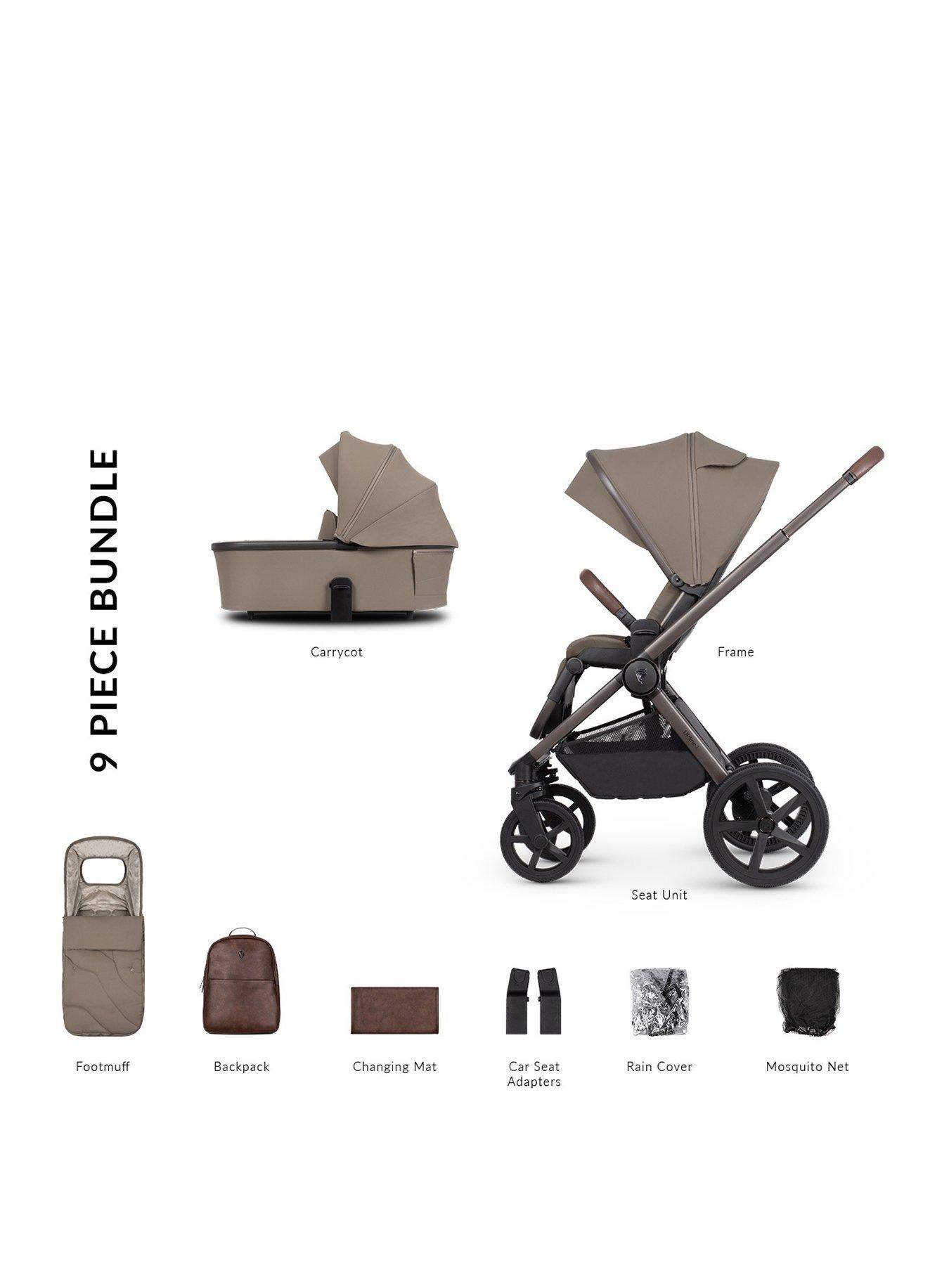 Venicci Upline 2 SE -  2in1 Pushchair and Accessories - Powder
