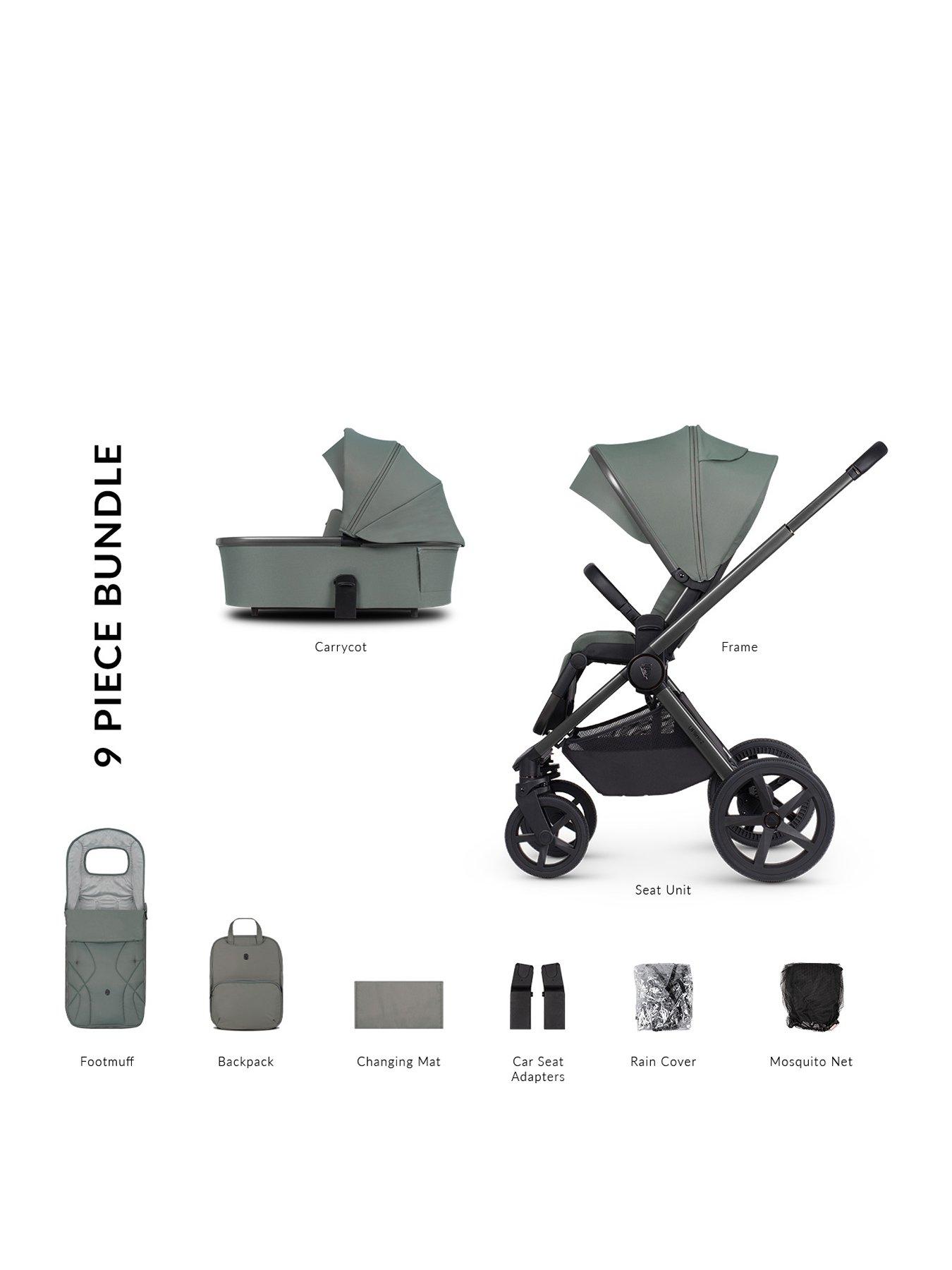 Venicci Upline 2 - 2in1 Pushchair and Accessories - Aloe