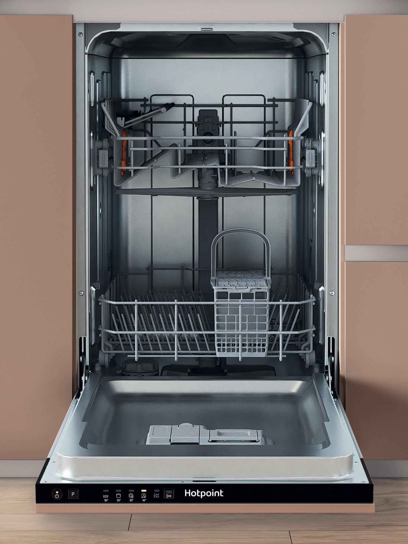 Image 2 of 6 of Hotpoint HP2IE10CS80UK Integrated Slimline Dishwasher - Black