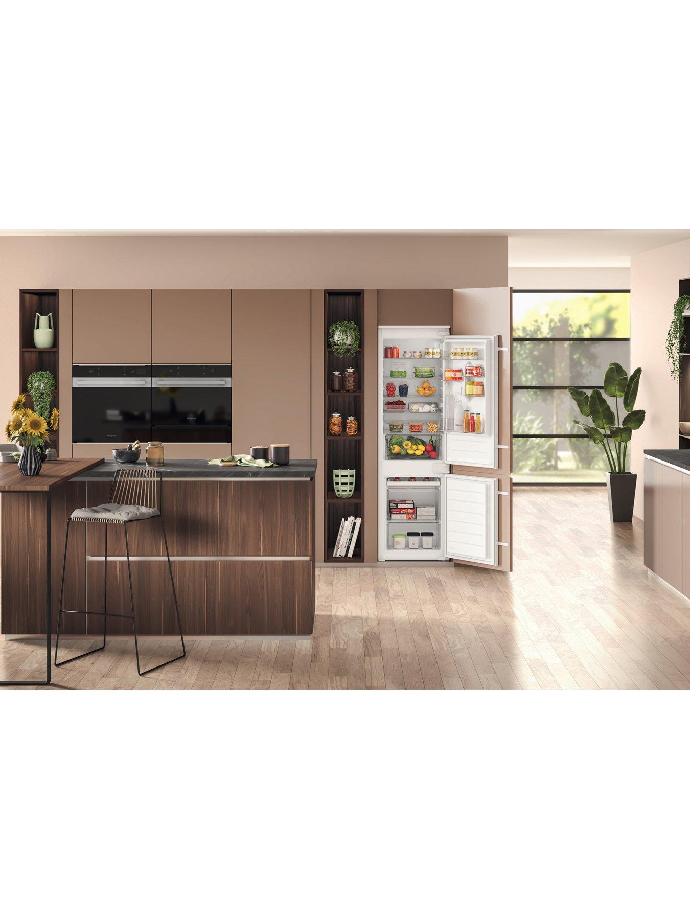 Image 3 of 7 of Hotpoint HTC18D011A1 Integrated Fridge Freezer - White