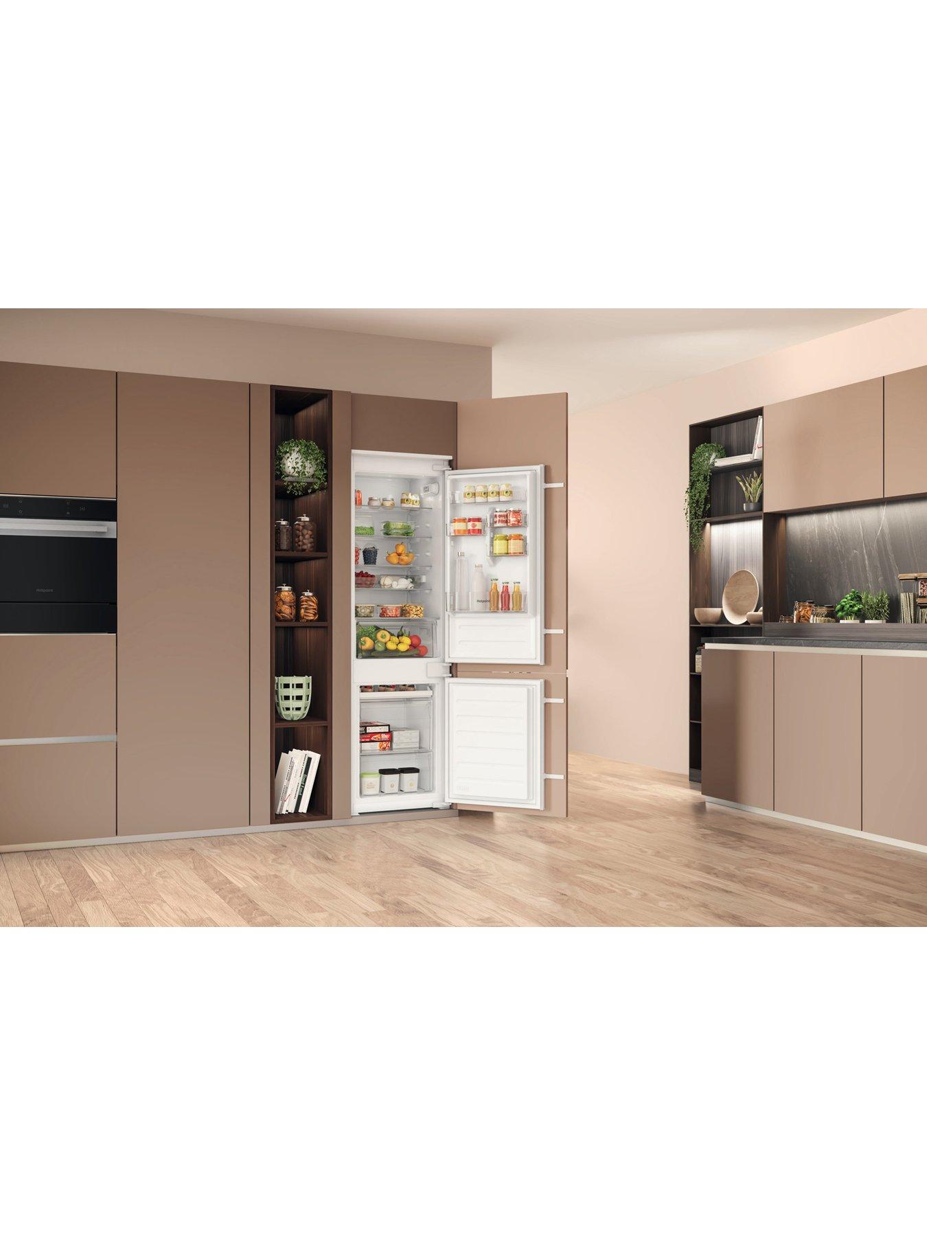 Image 4 of 7 of Hotpoint HTC18D011A1 Integrated Fridge Freezer - White