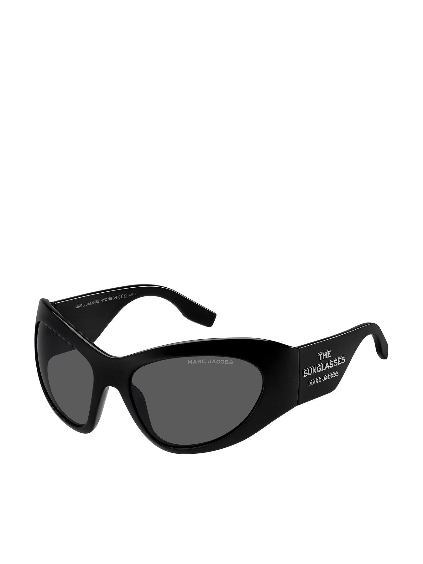 undefined Marc 773/s Wraparound Polyamide Sunglasses - Black