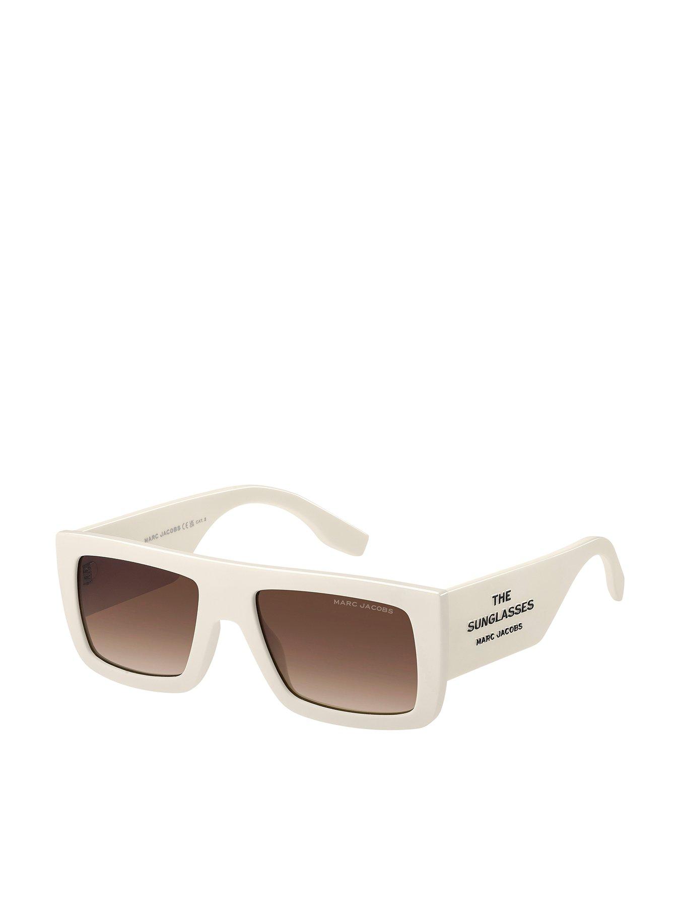undefined Marc 775/s  Square Polyamide Sunglasses - Cream