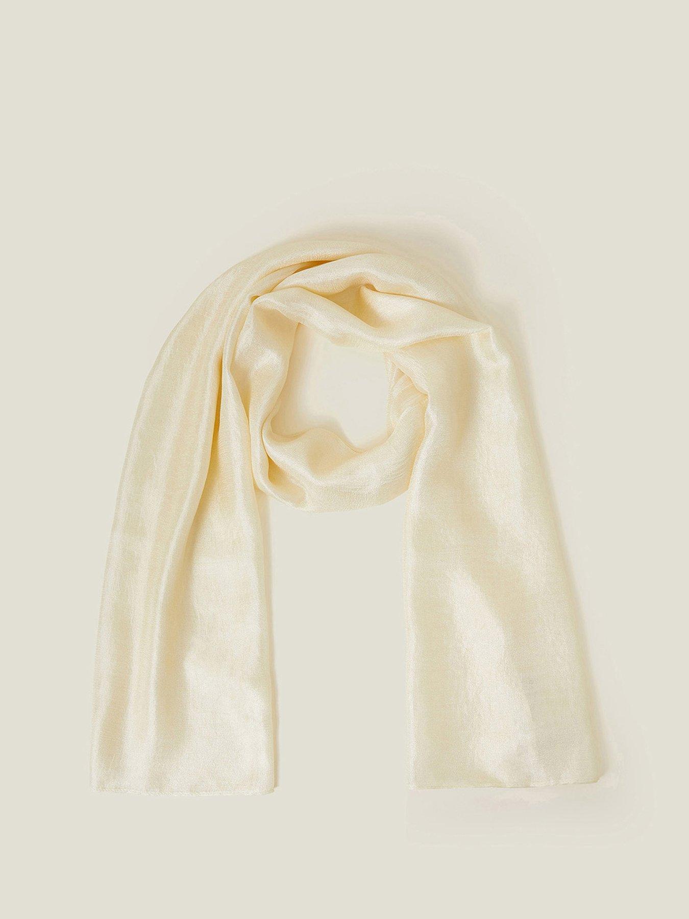 undefined Sammy Shimmer Scarf - Ivory