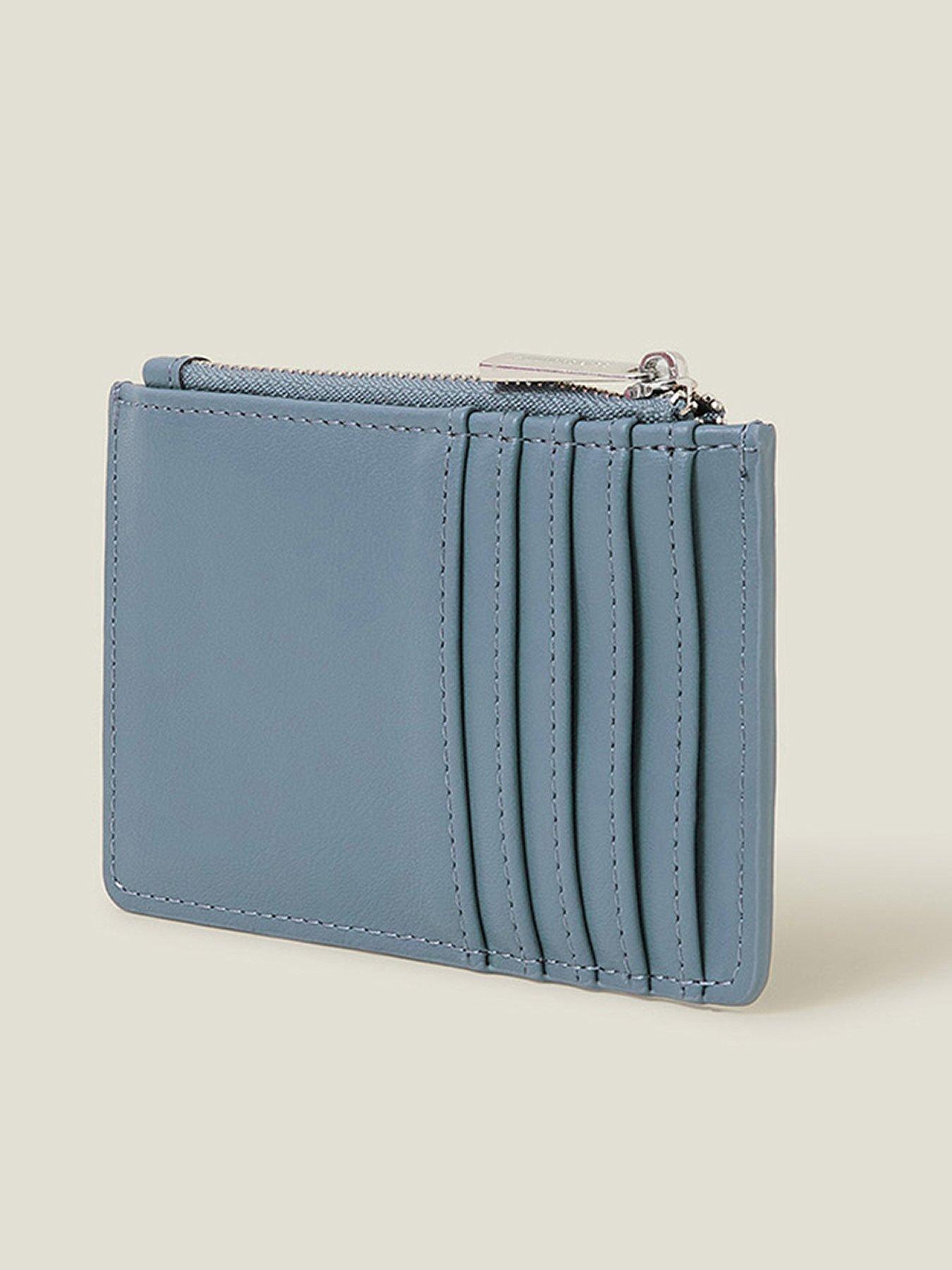 Image 2 of 3 of Accessorize Britney Bee Cardholder - Blue
