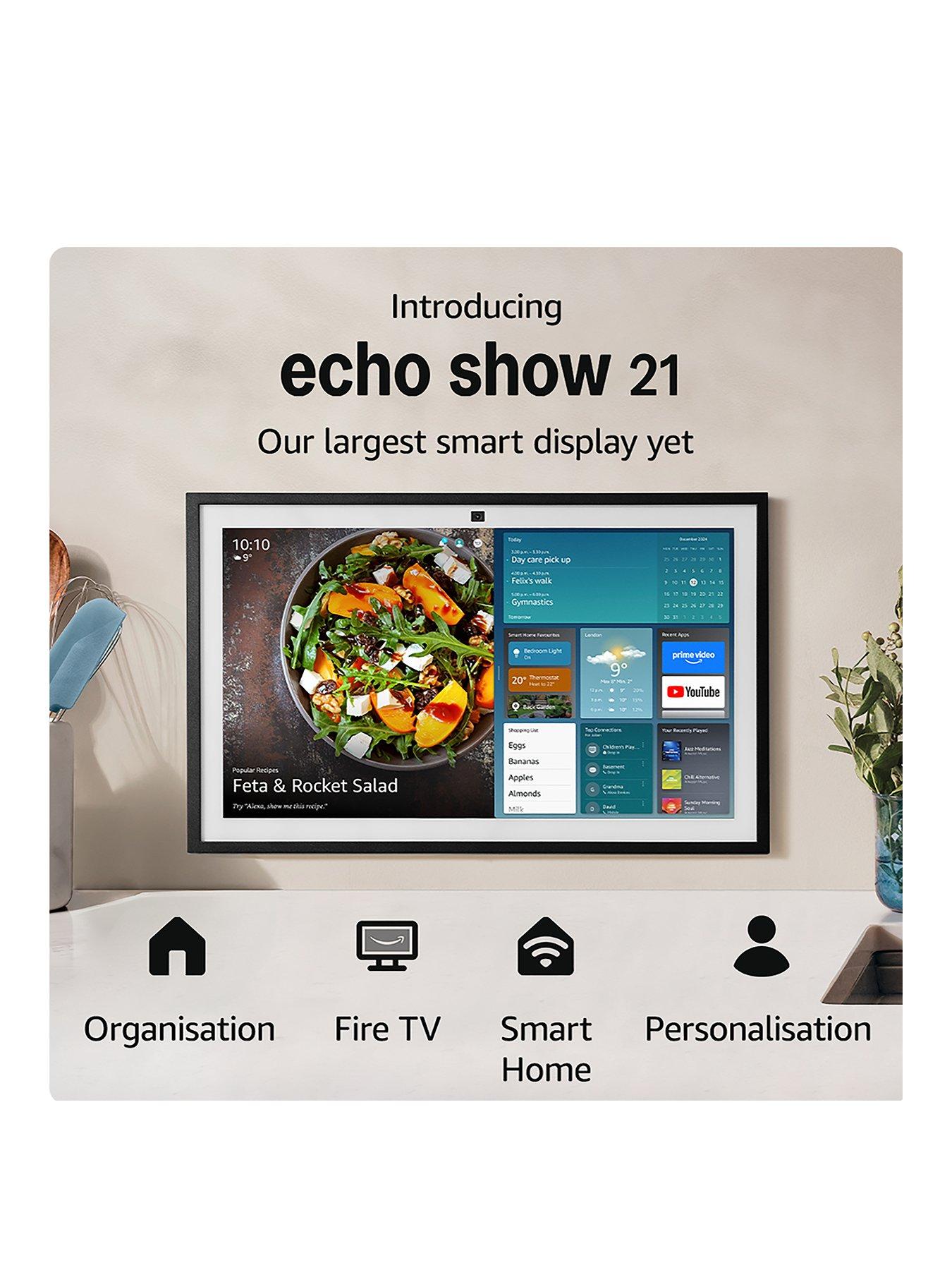 Image 2 of 7 of Amazon Echo Show 21 Smart Speaker and Display