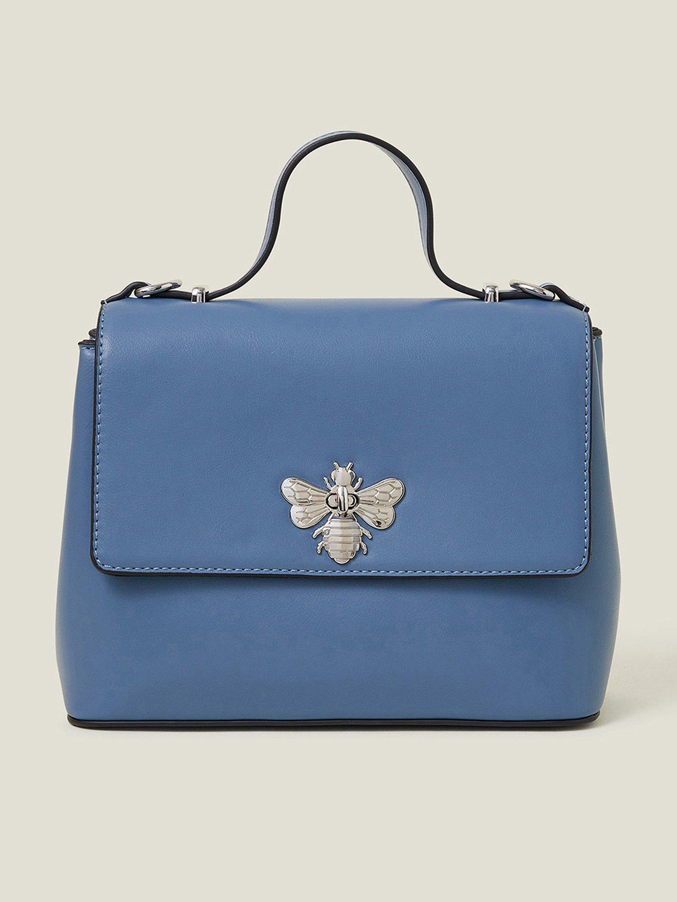undefined Britney Bee Handheld Bag - Blue