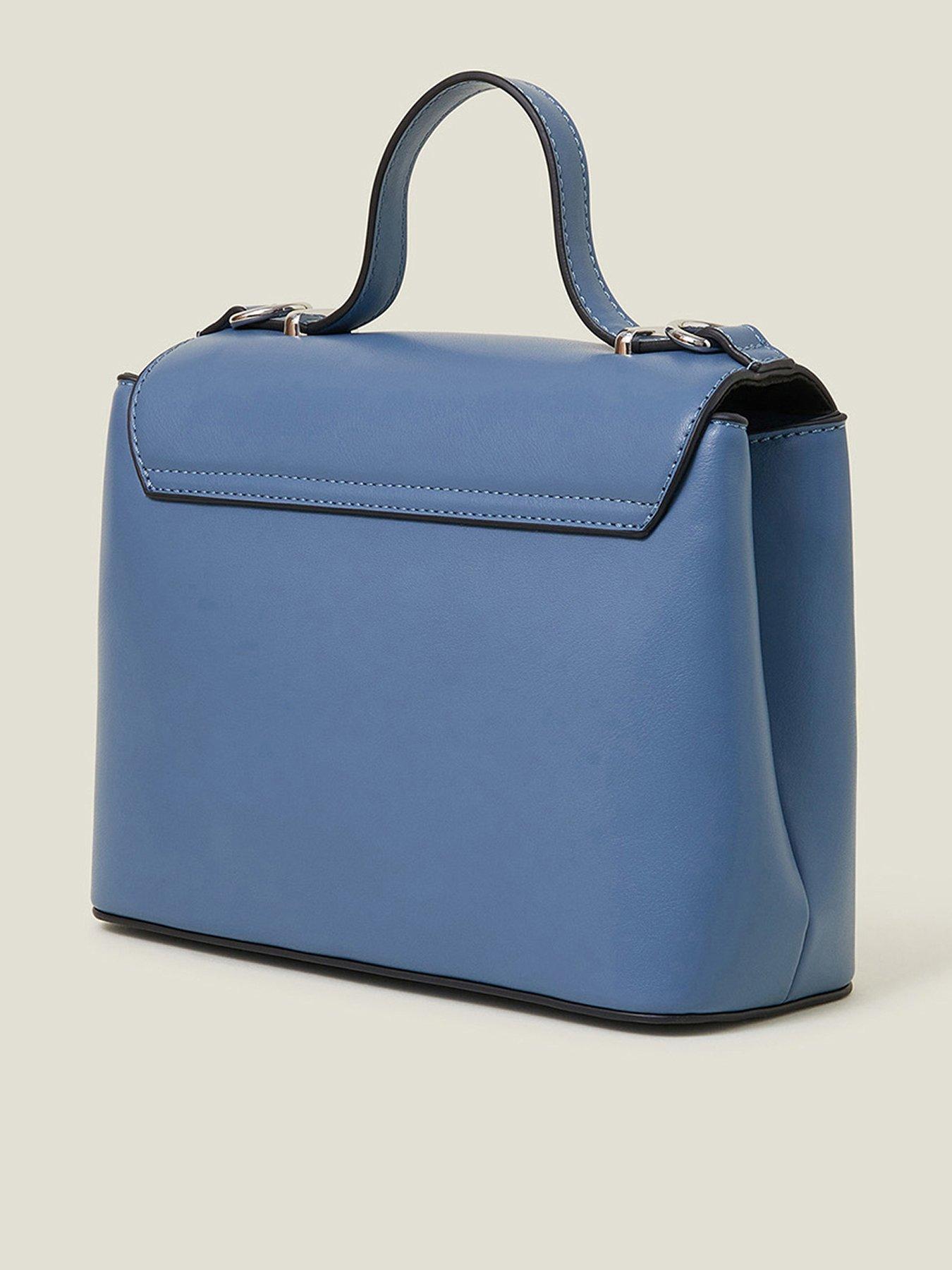 Image 3 of 5 of Accessorize Britney Bee Handheld Bag - Blue