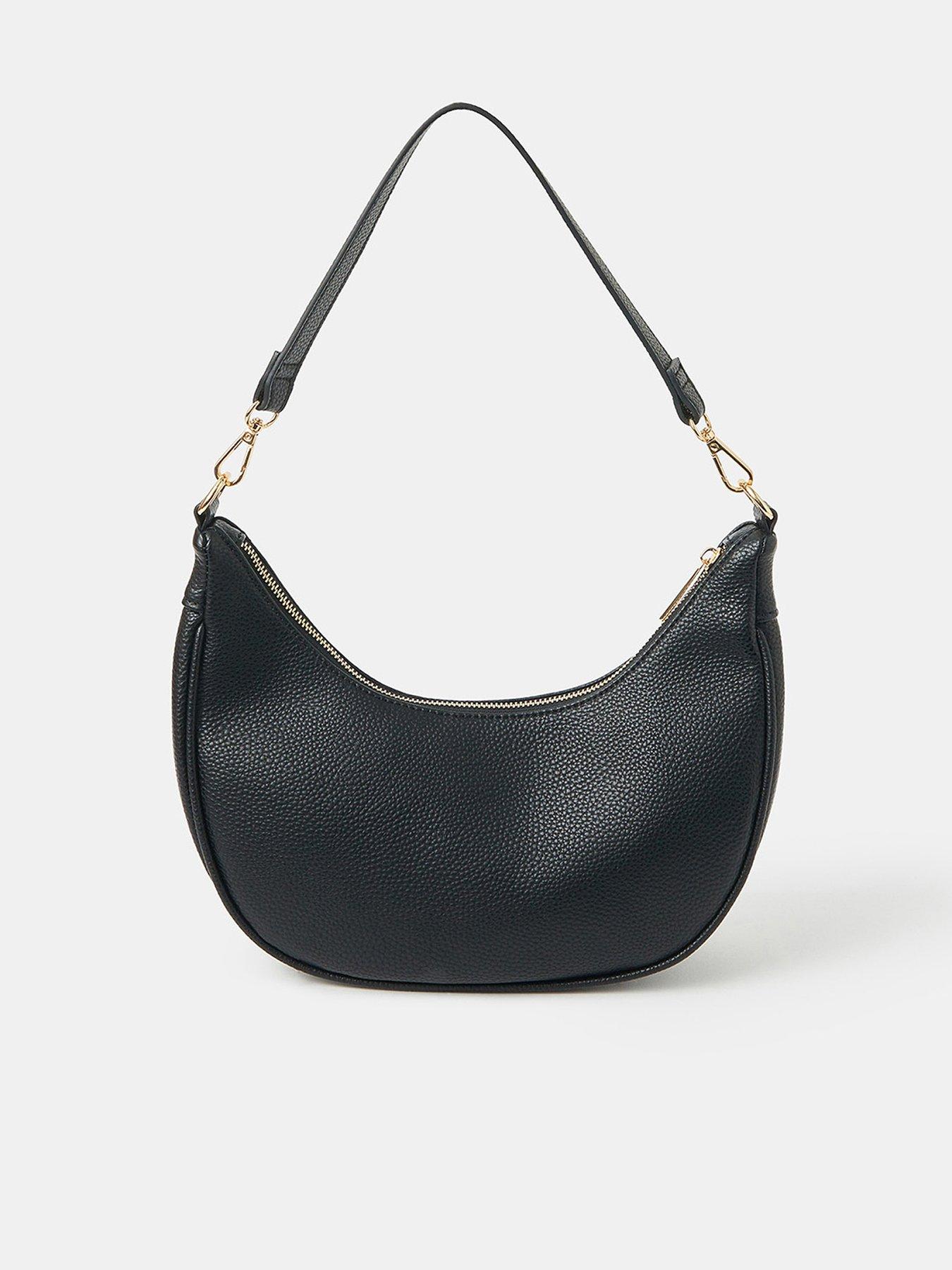undefined Scoop Shoulder Bag - Black