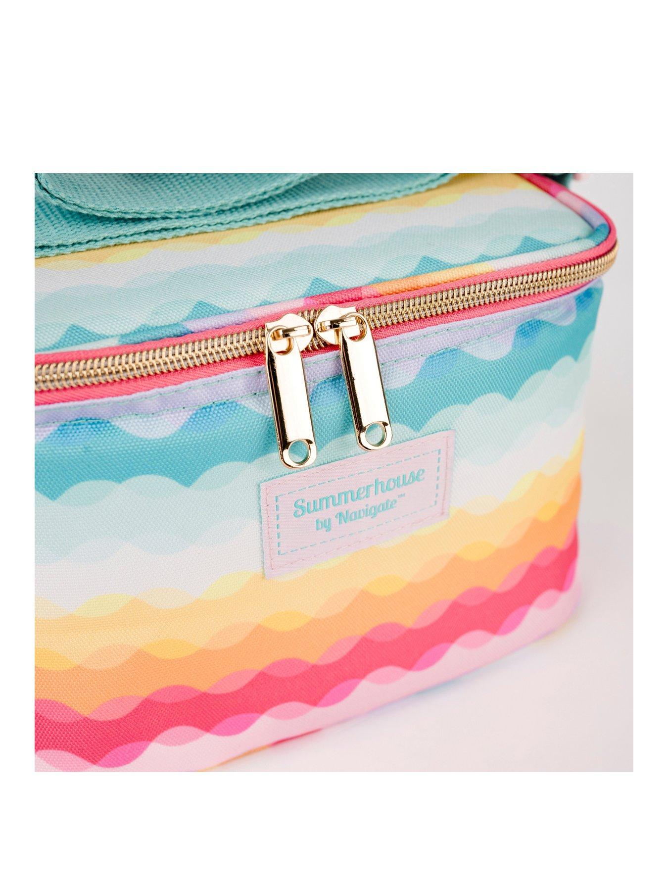 Image 2 of 3 of Summerhouse by Navigate Personal Cool Bag - South Wave Print