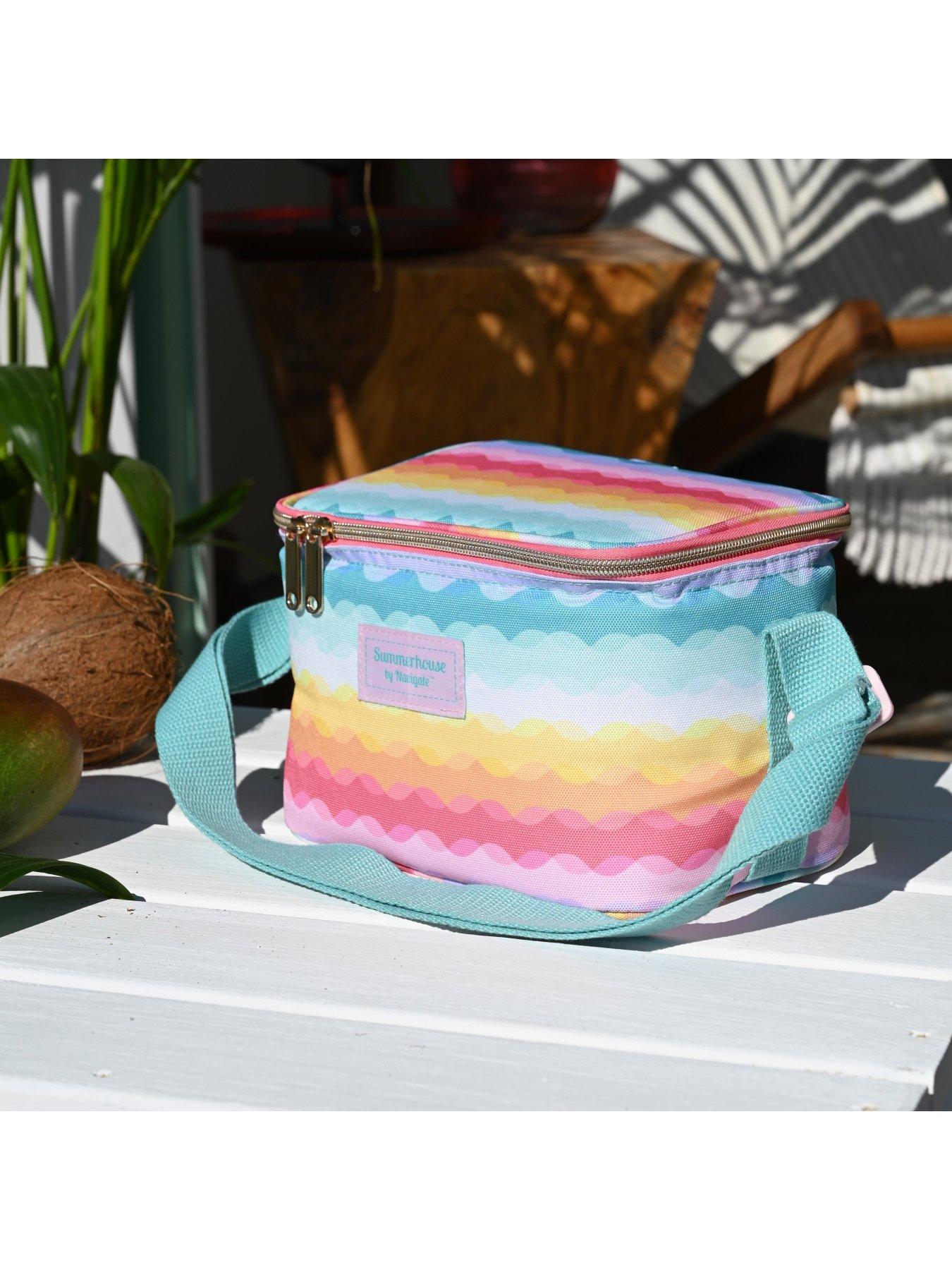Image 3 of 3 of Summerhouse by Navigate Personal Cool Bag - South Wave Print
