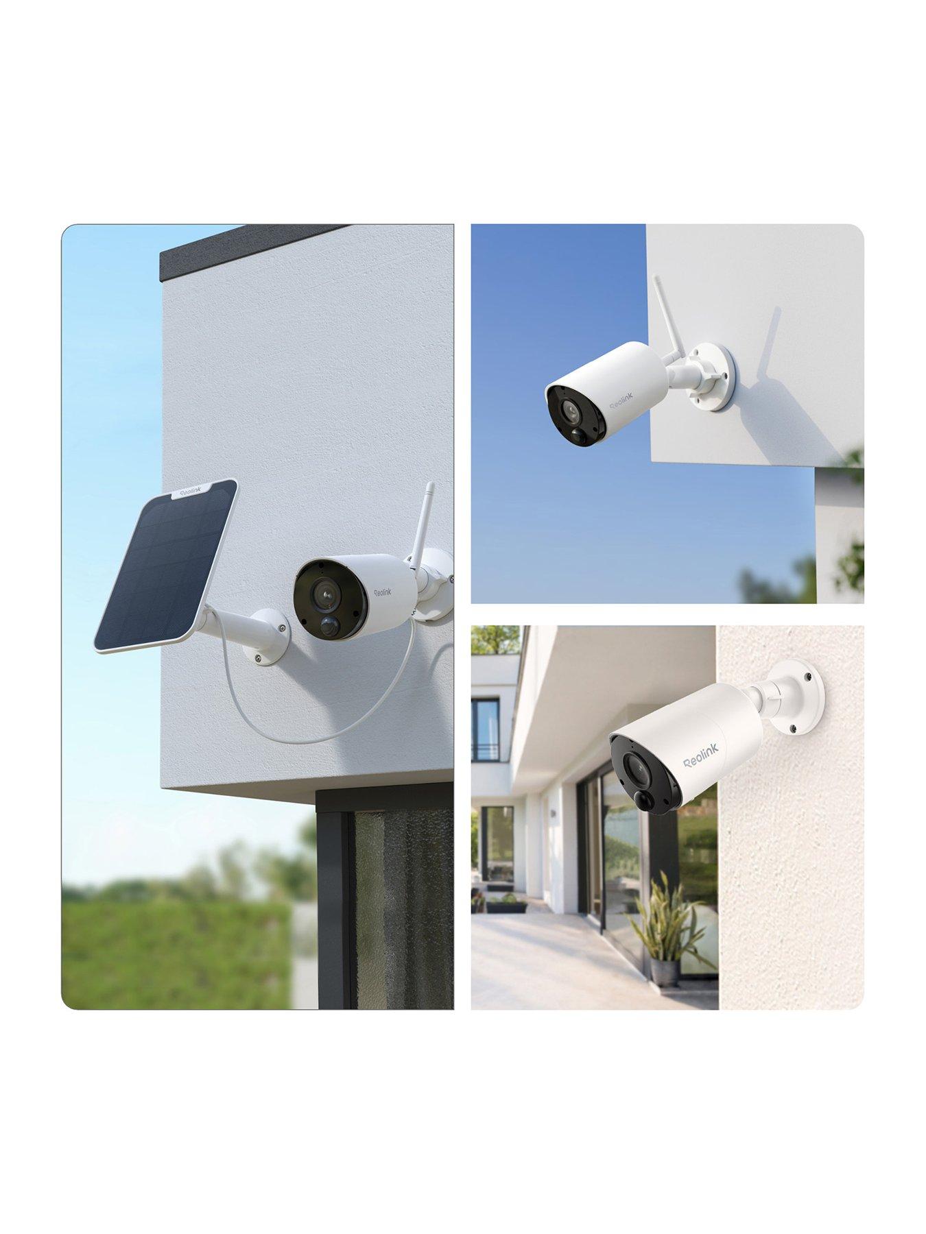 Image 2 of 7 of Reolink 3MP Wi-Fi Battery Security Camera for Outdoors, Smart Detection, No Monthly Fees, Argus Series B320+Solar Panel + 64GB SD Card