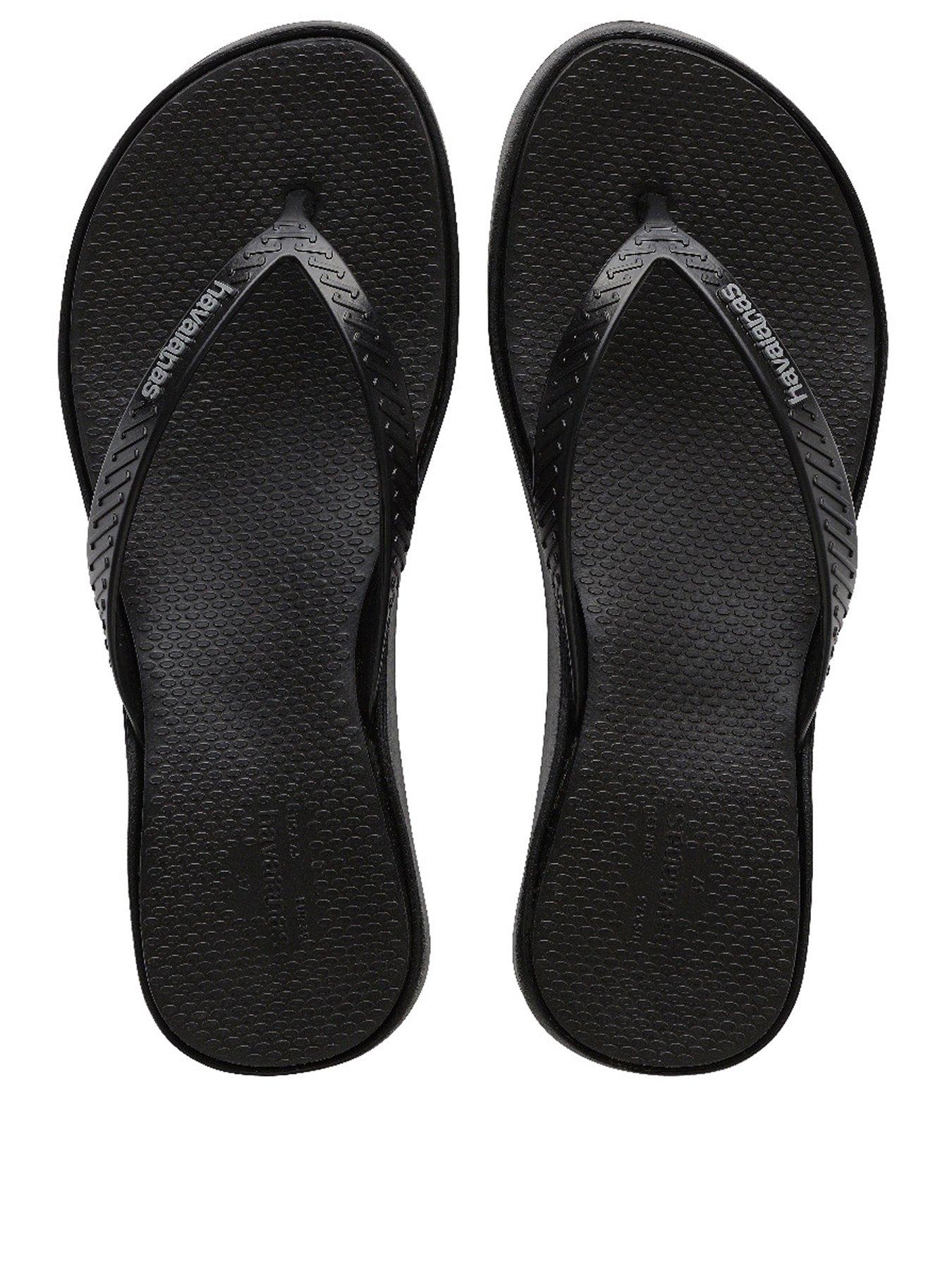 Havaianas High Platform Flip Flop Black Very