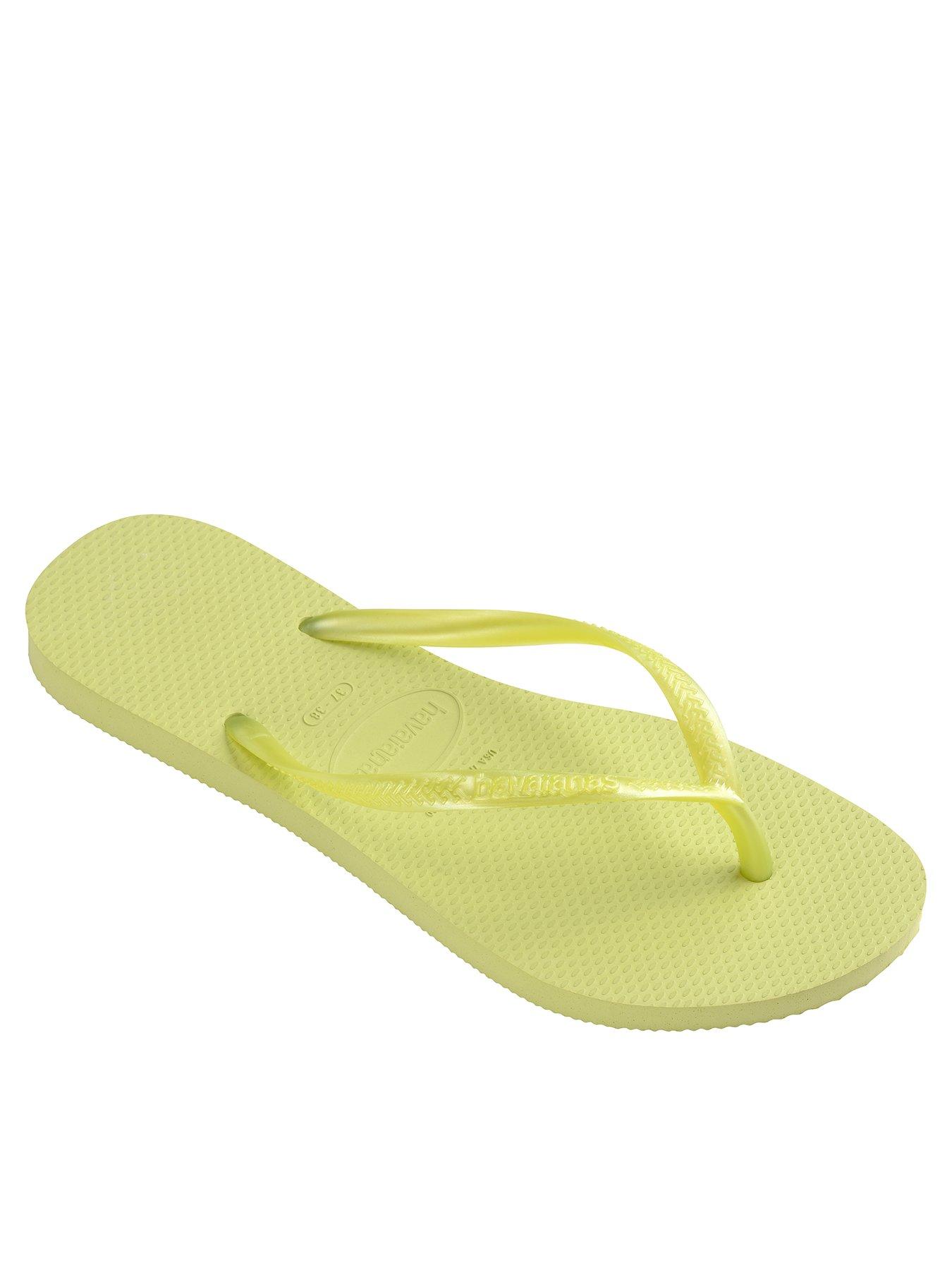 undefined Slim Flip Flop - Matcha Green