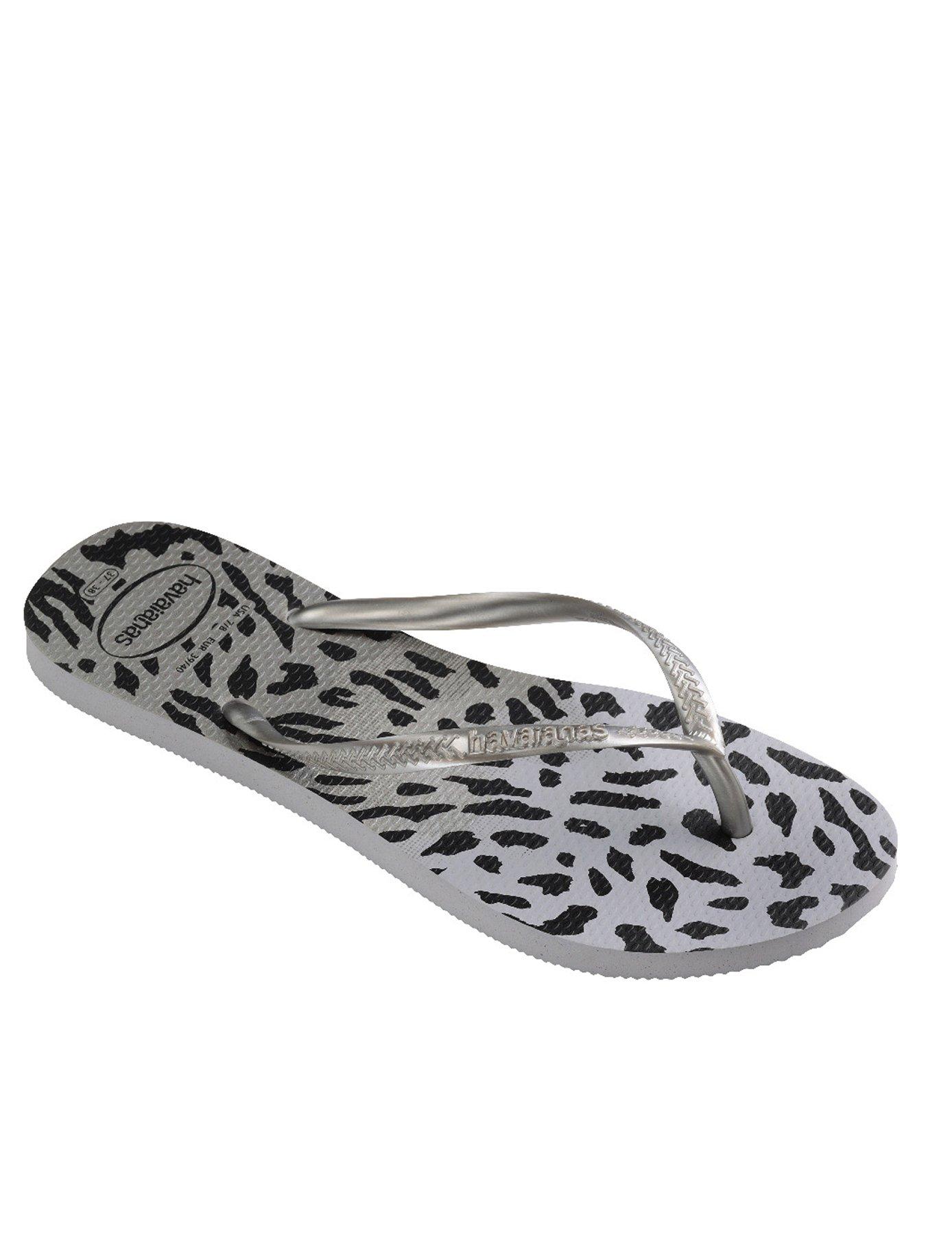 undefined Slim Animals Flip Flop - Grey