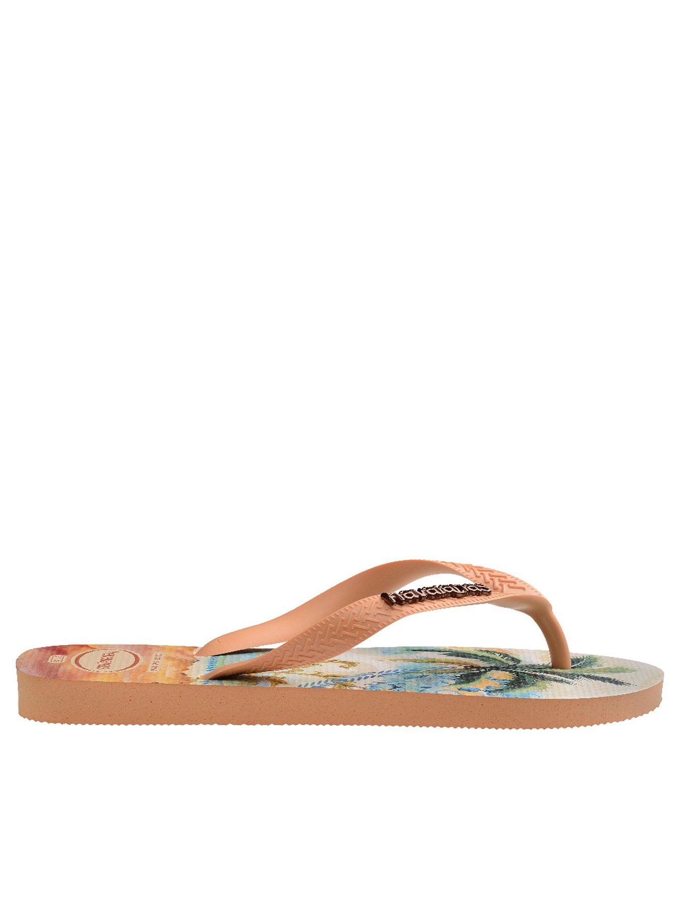 Image 3 of 7 of Havaianas Top Tropicalia Vibes Flip Flop - Peach