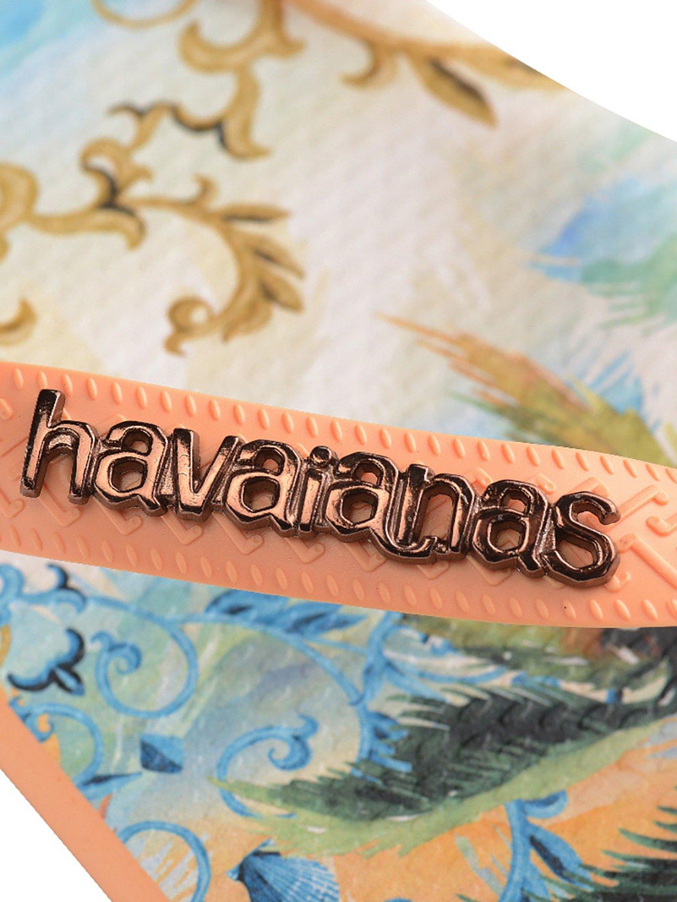 Image 6 of 7 of Havaianas Top Tropicalia Vibes Flip Flop - Peach