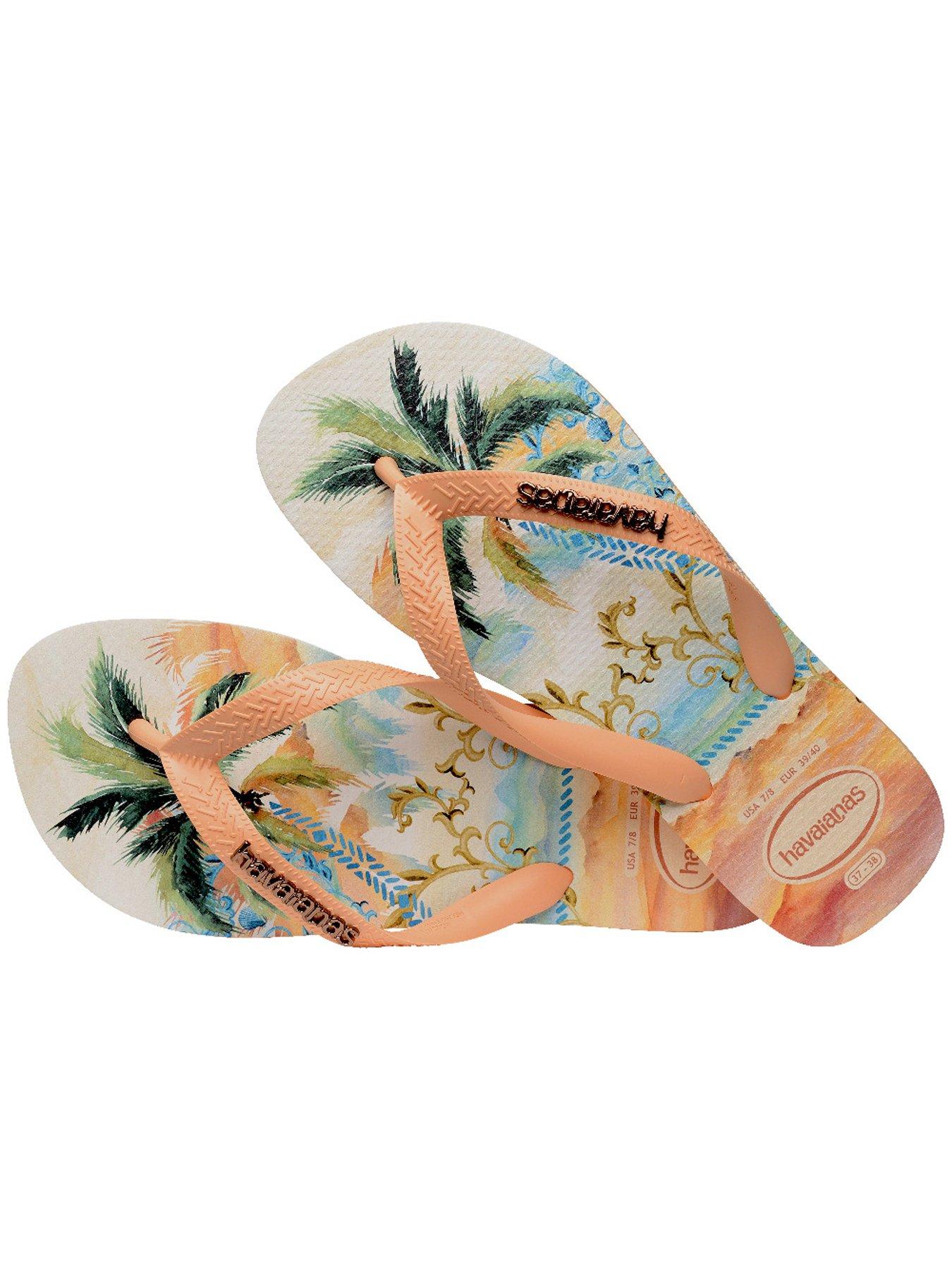 Image 7 of 7 of Havaianas Top Tropicalia Vibes Flip Flop - Peach
