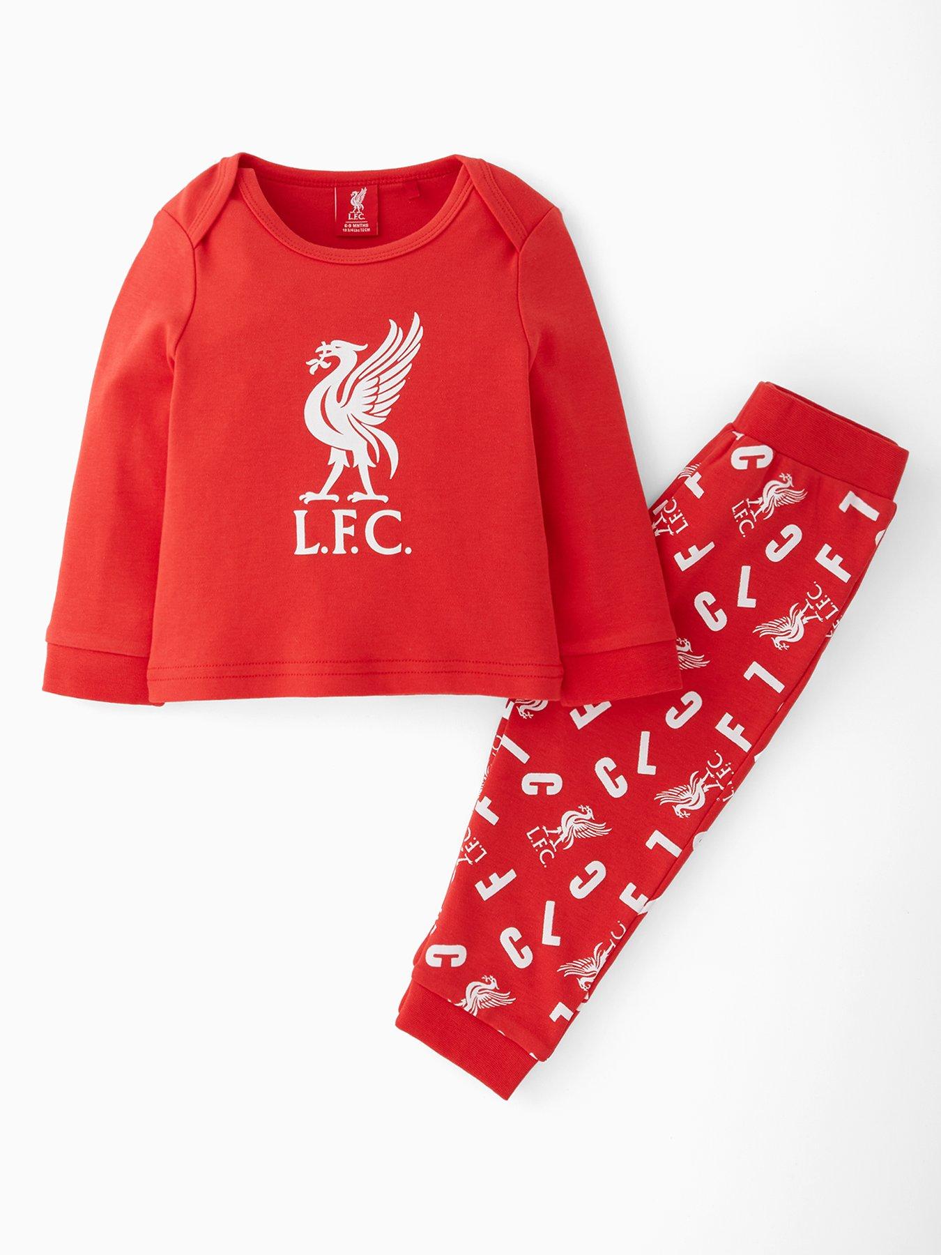 Liverpool FC Baby Long Sleeve Pyjamas - Red