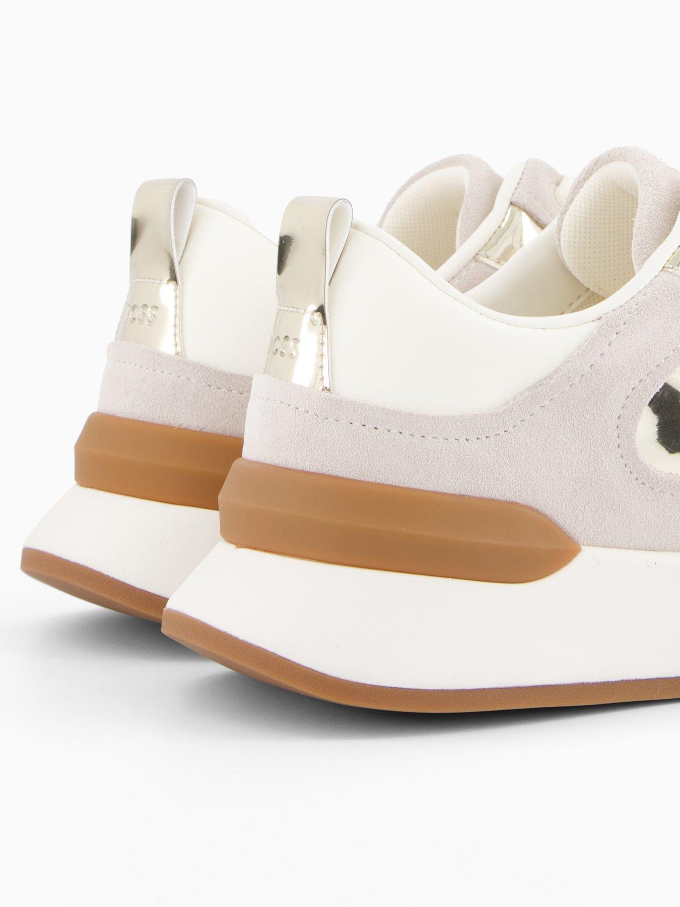 Image 6 of 7 of BOSS B Icon Runner Trainers - White