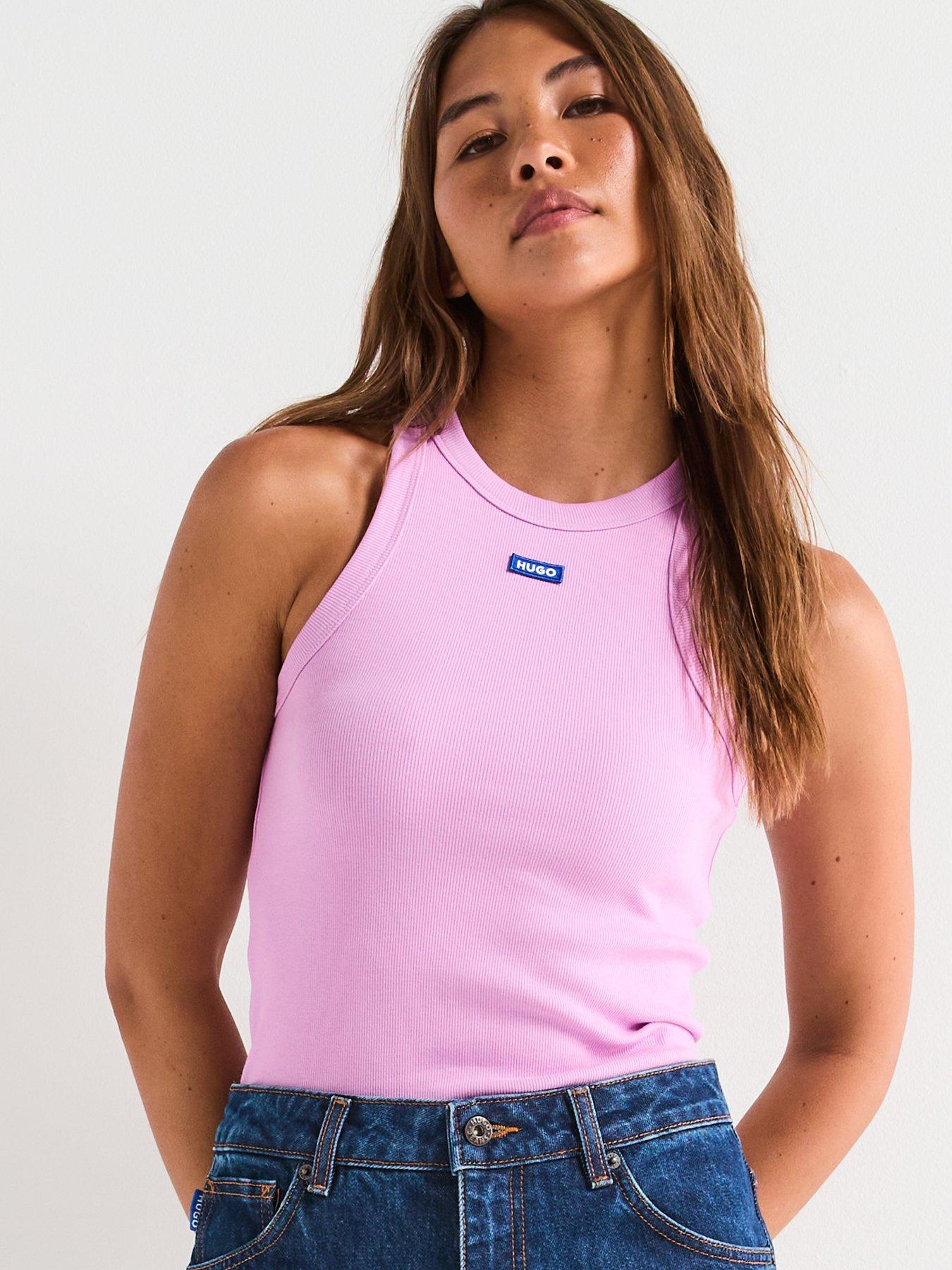 undefined Easy Tank Top - Pink