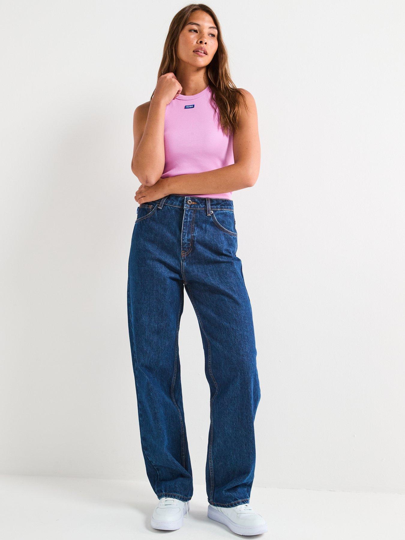 Image 5 of 5 of HUGO Easy Tank Top - Pink