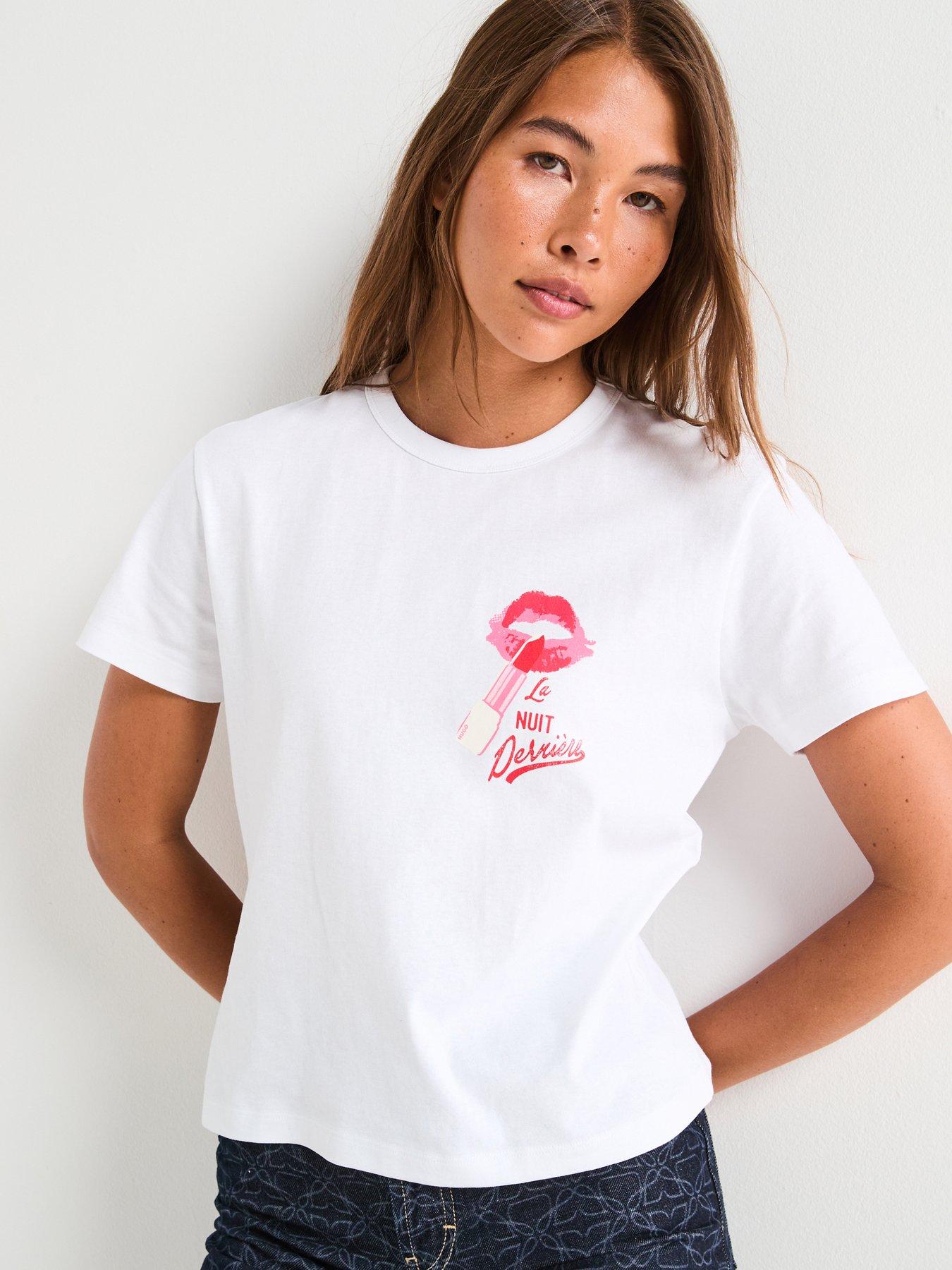 undefined Destrel Graphic T-Shirt - White