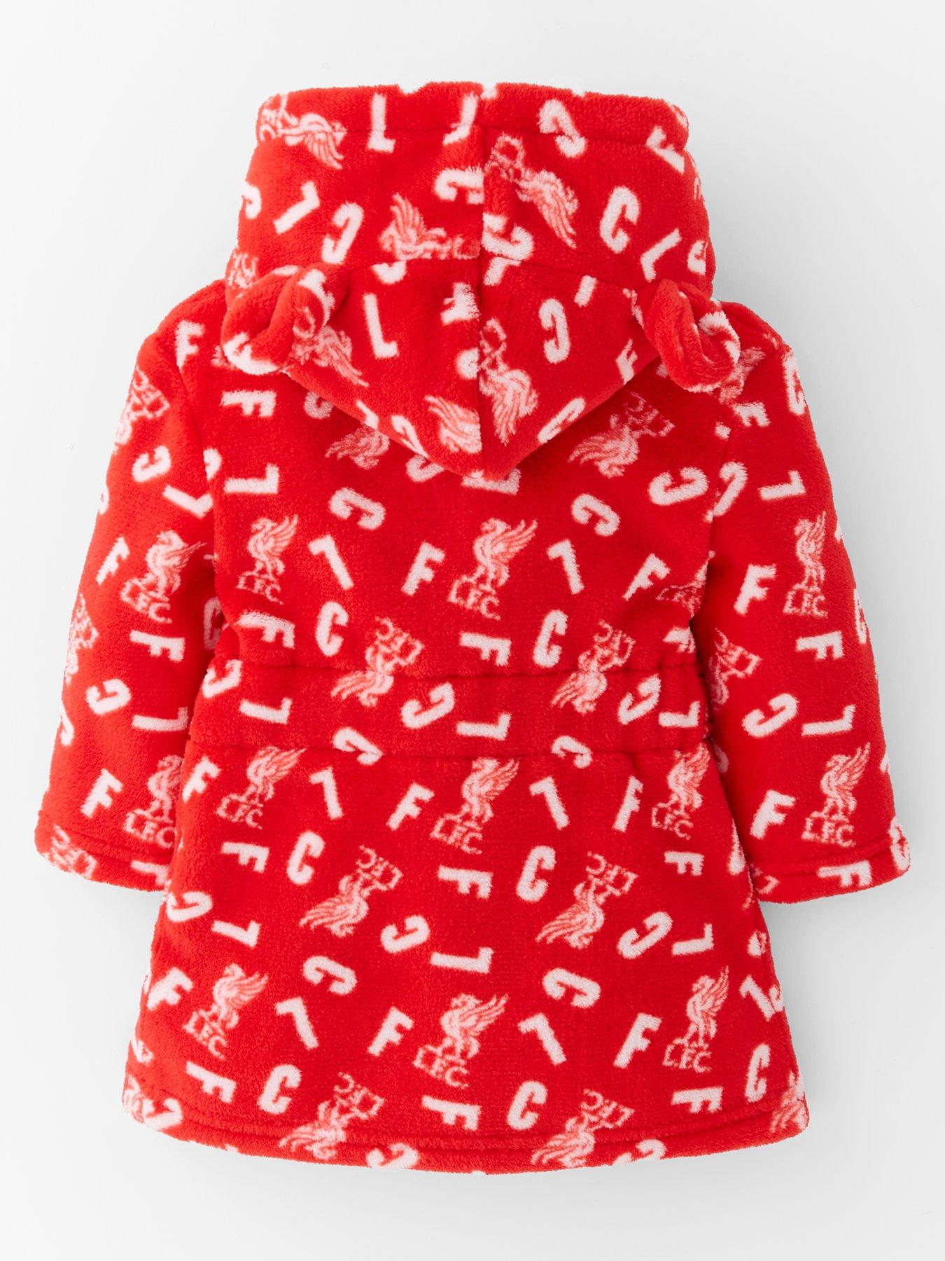 Image 2 of 4 of Liverpool FC Baby Dressing Gown - Red