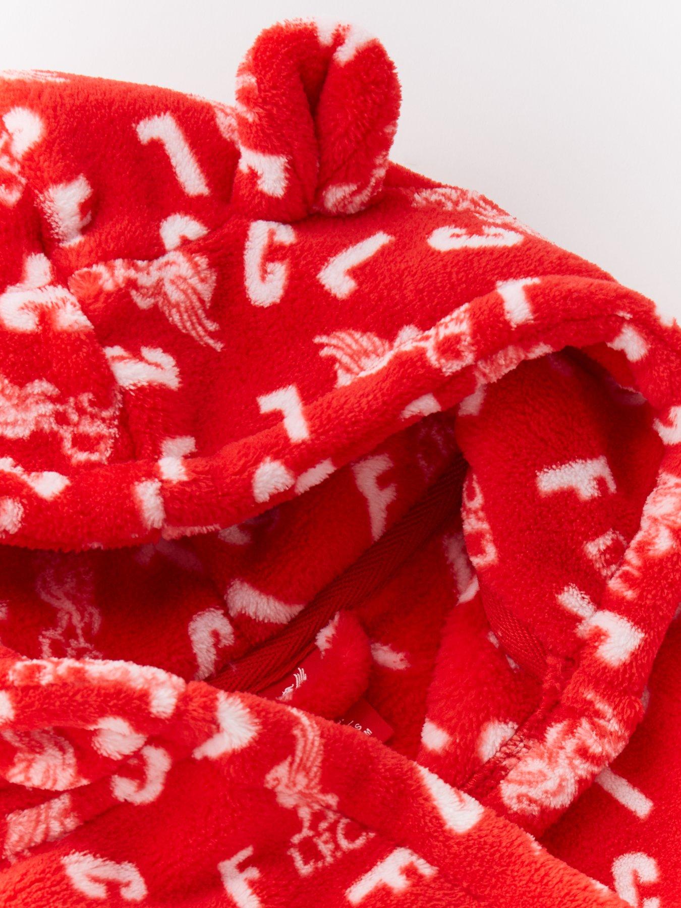 Image 3 of 4 of Liverpool FC Baby Dressing Gown - Red