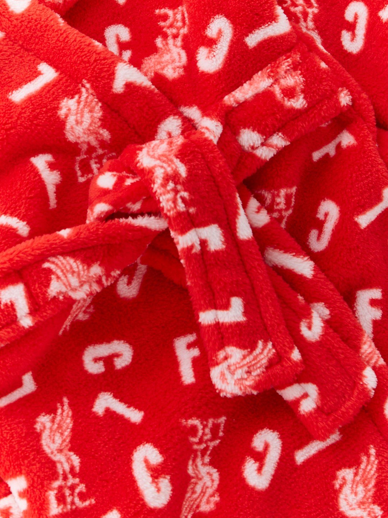 Image 4 of 4 of Liverpool FC Baby Dressing Gown - Red
